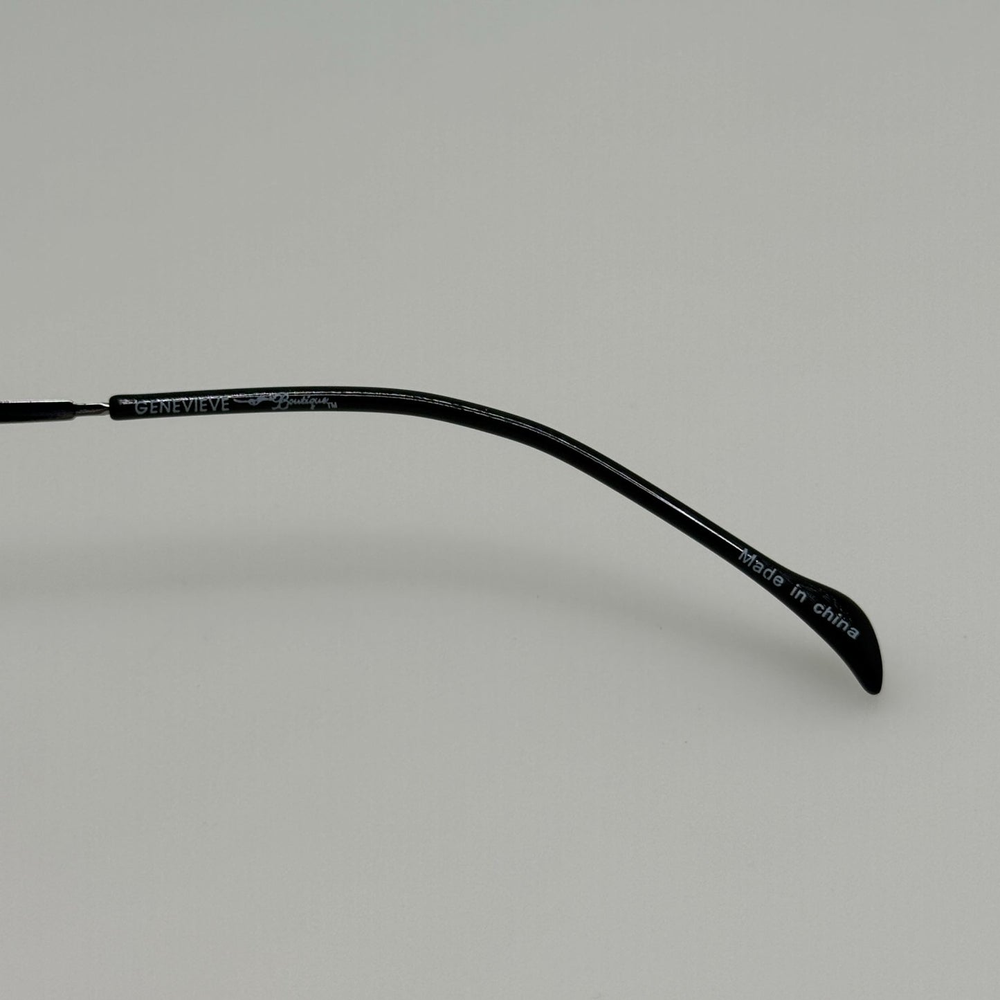 Genevieve Eyeglasses Eye Glasses Frames Disguise Matte Black Gunmetal 51-15-135