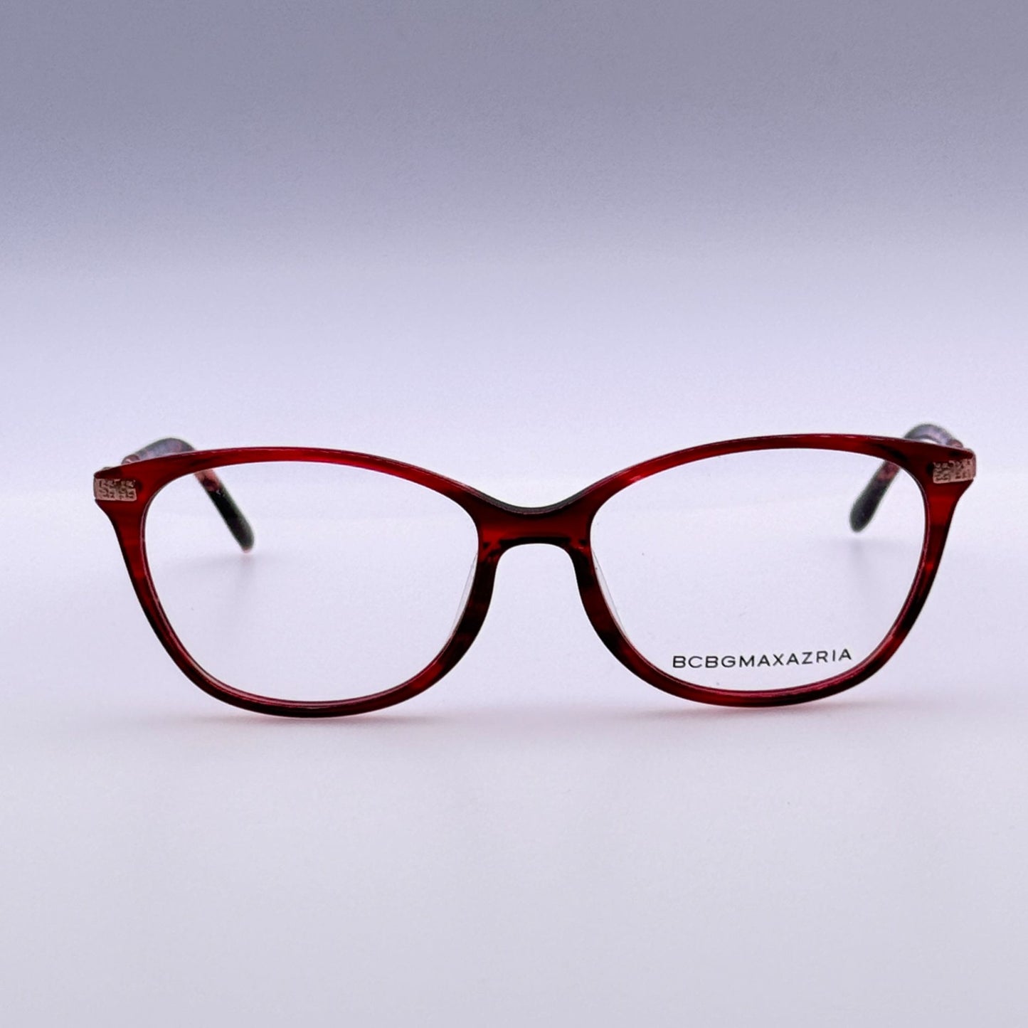 Bcbg BCBGMaxazria Eyeglasses Eye Glasses Frames Rowan Wine Horn 54-16-135