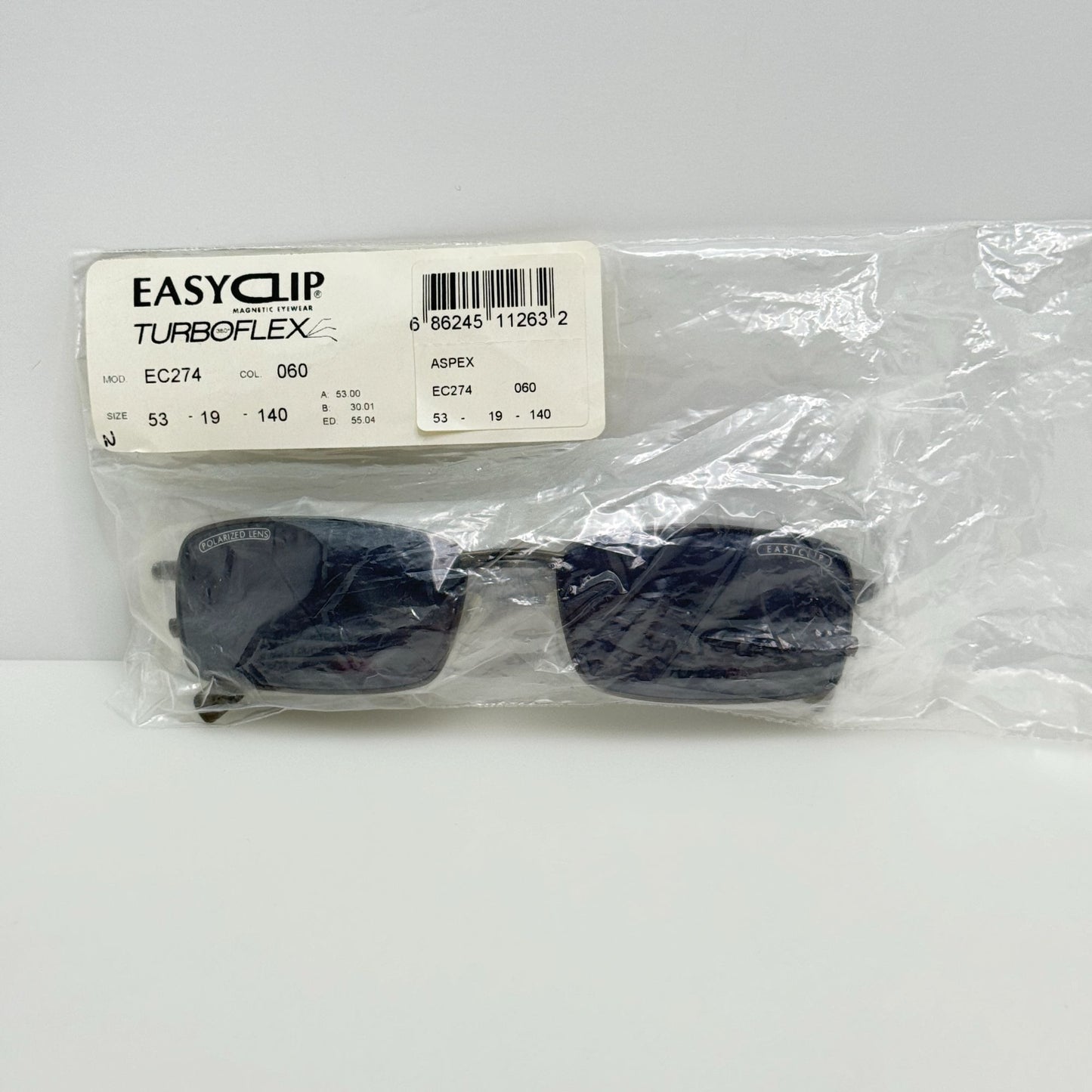 Easyclip Eyeglasses Eye Glasses Frames EC 274 060 53-19-140
