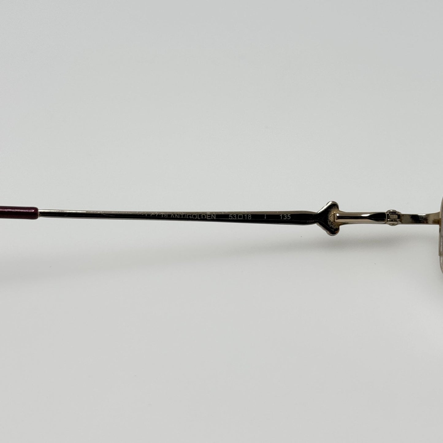 Marchon Eyeglasses Eye Glasses Frames Eggplant Golden 53-18-135