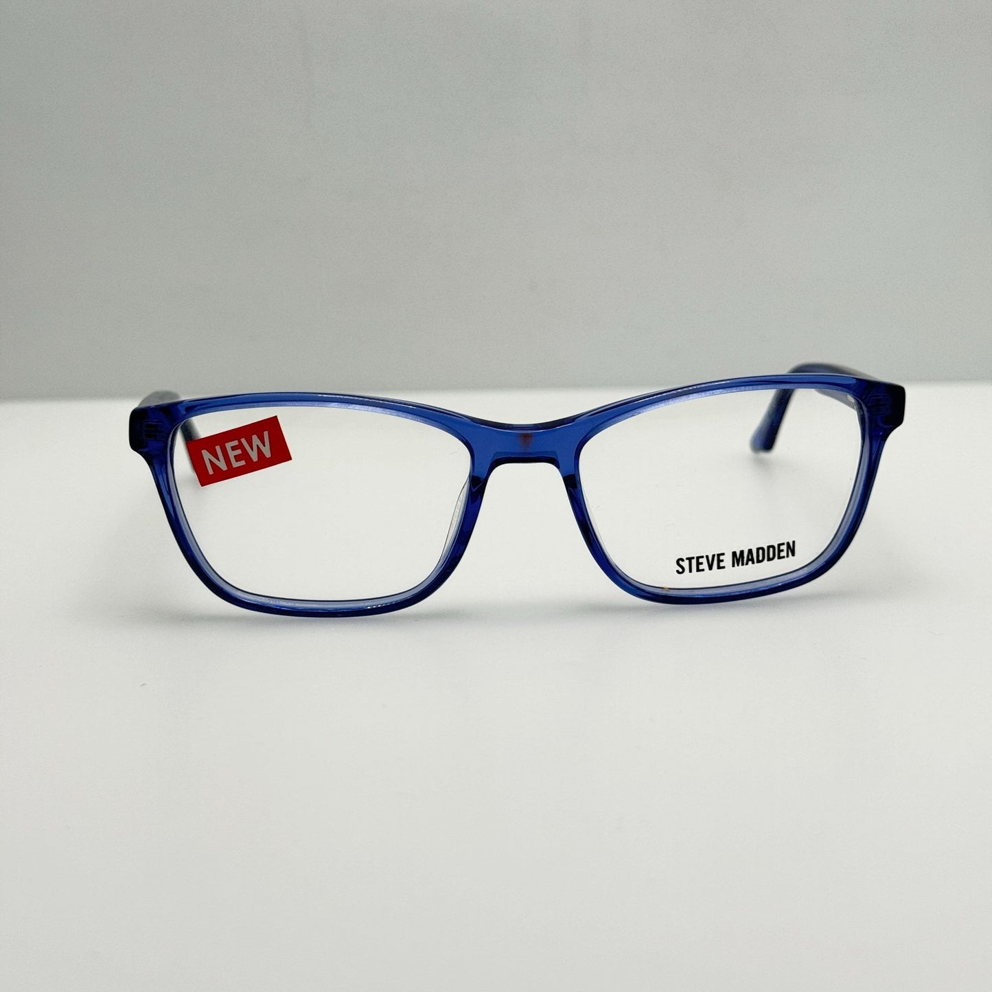 Steve Madden Eyeglasses Eye Glasses Frames Jessiee Blue Crystal 49-16-130