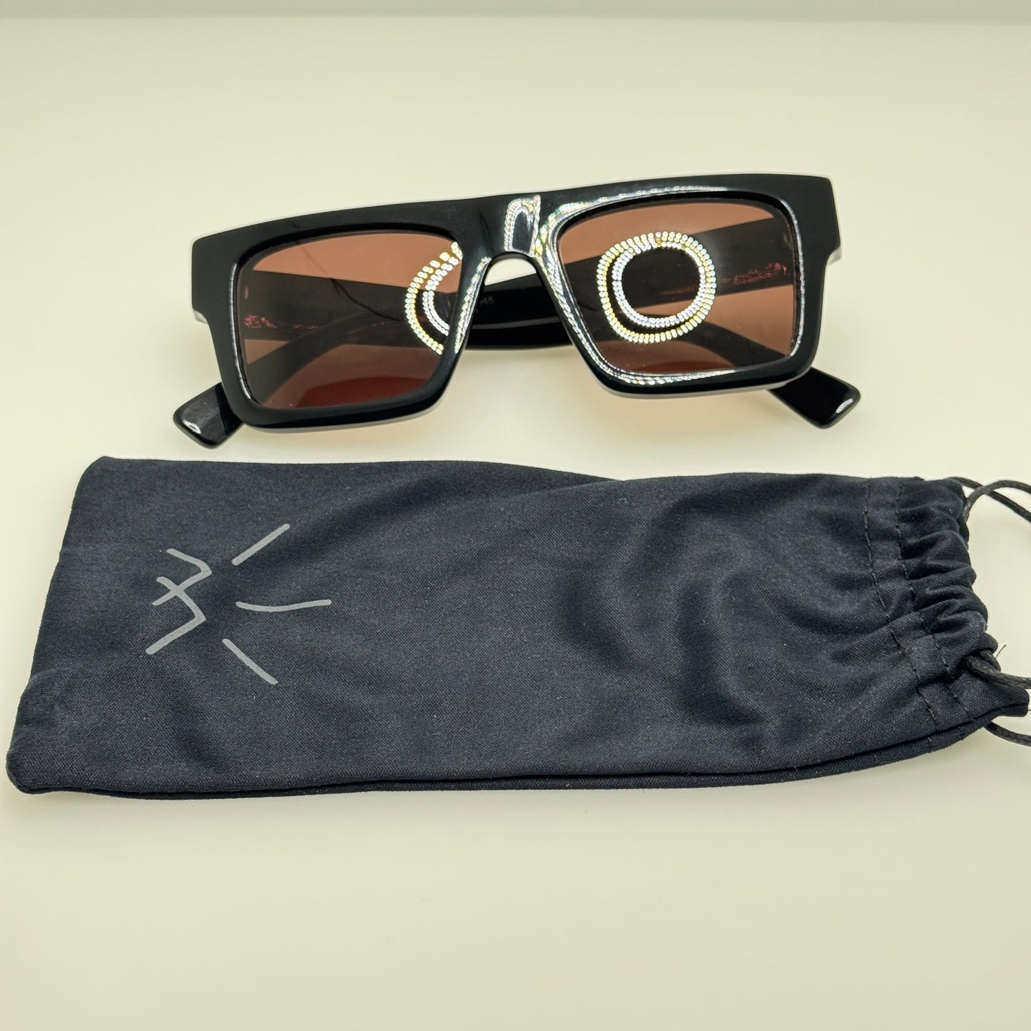 Northern Lights Sunglasses NL-1 Black 50-19-145