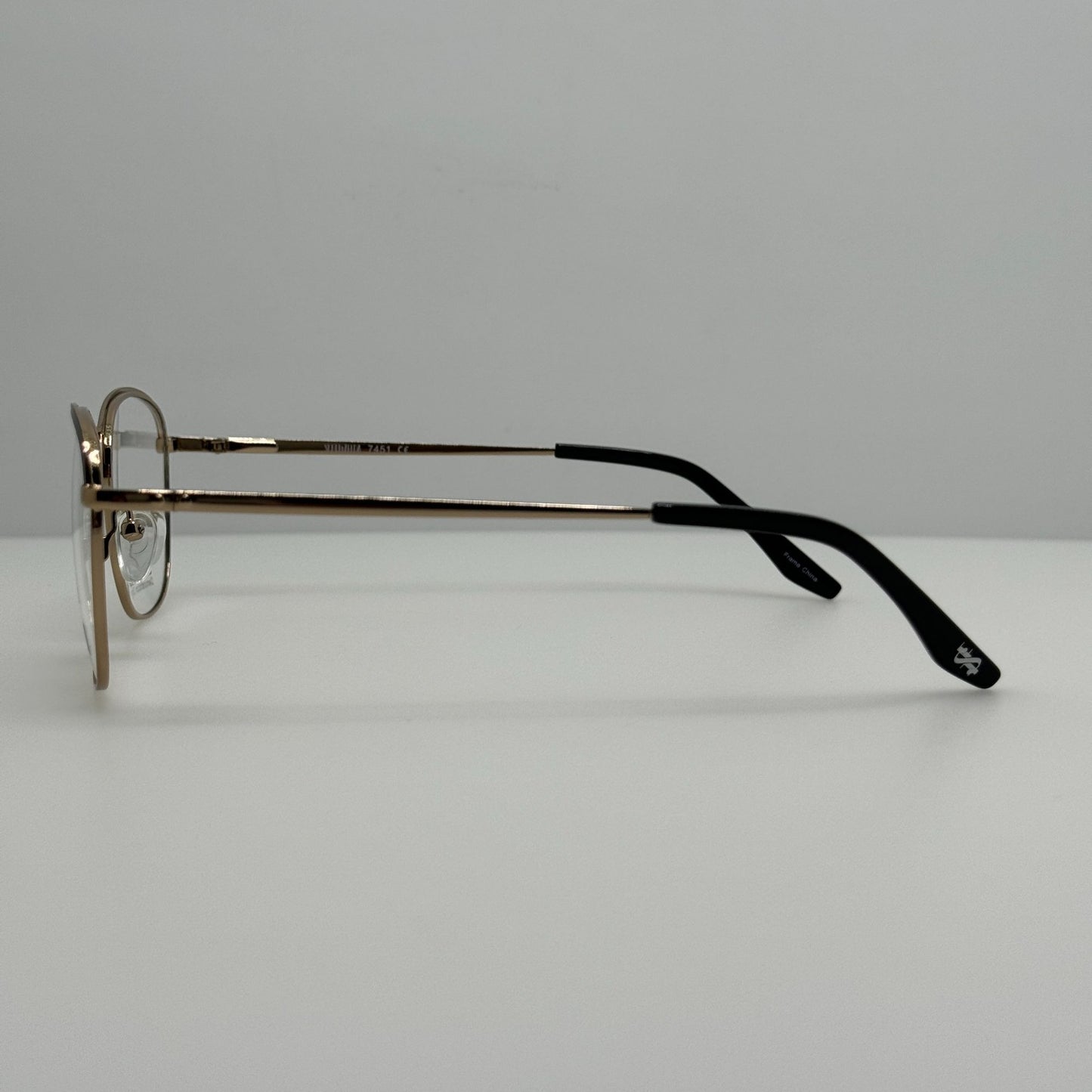 Scott & Zelda Eyeglasses Eye Glasses Frames 7451 Black Gold 55-17-142