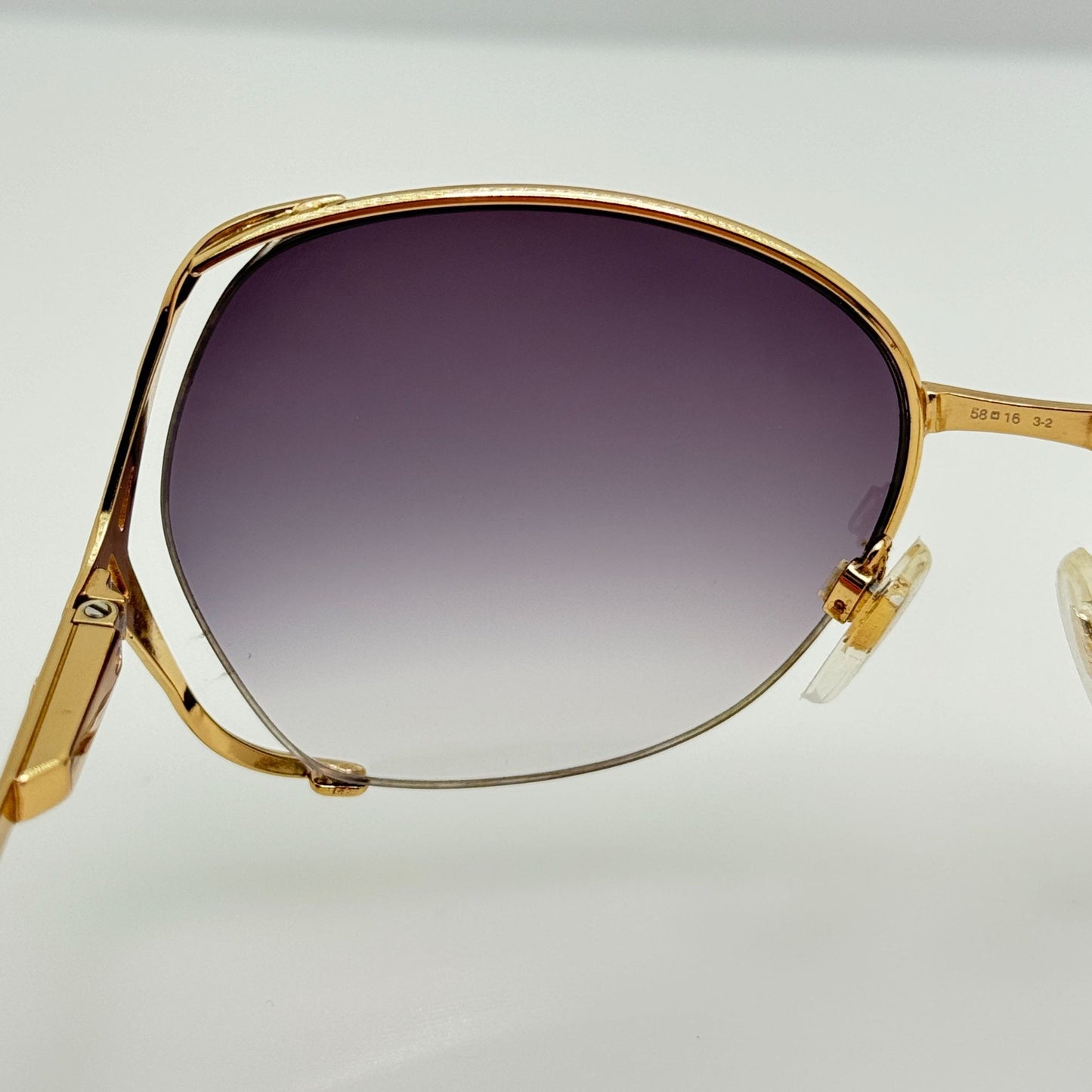 Gucci Sunglasses GG 2208 58-16-130 Vintage Retro Butterfly