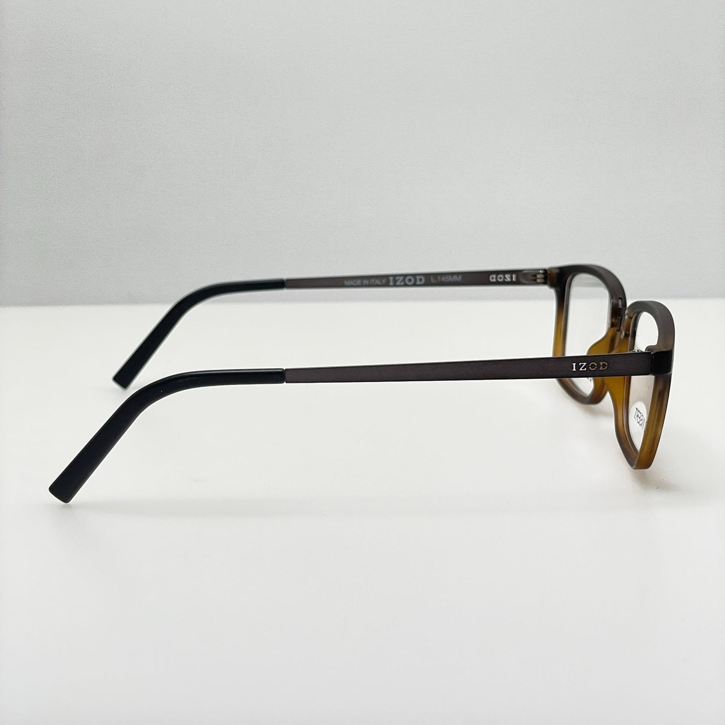 Izod Eyeglasses Eye Glasses Frames 2078 Black Fade 52-17-145