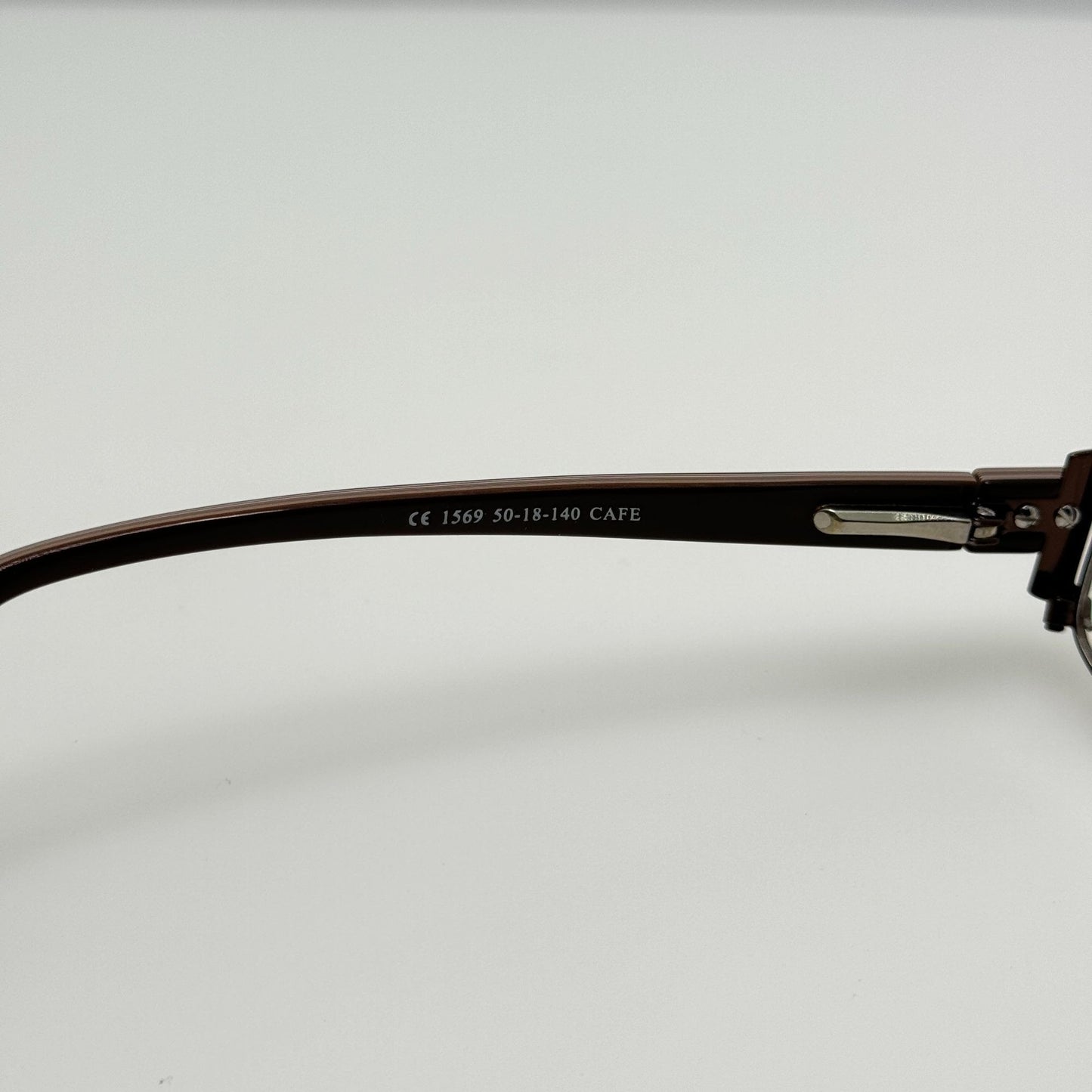 Milano Eyeglasses Eye Glasses Frames 1569 Cafe 50-18-140