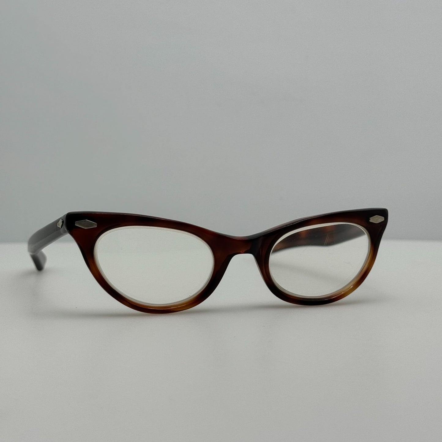 Allied Eyeglasses Eye Glassses Frames 5 1/4 Retro Vintage Cat Eye 44-22