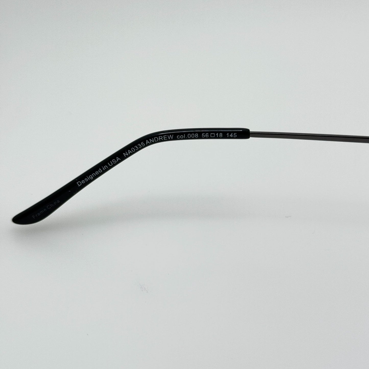 Marcolin Eyeglasses Eye Glasses Frames National NA0335 008 Andrew 56-18-145