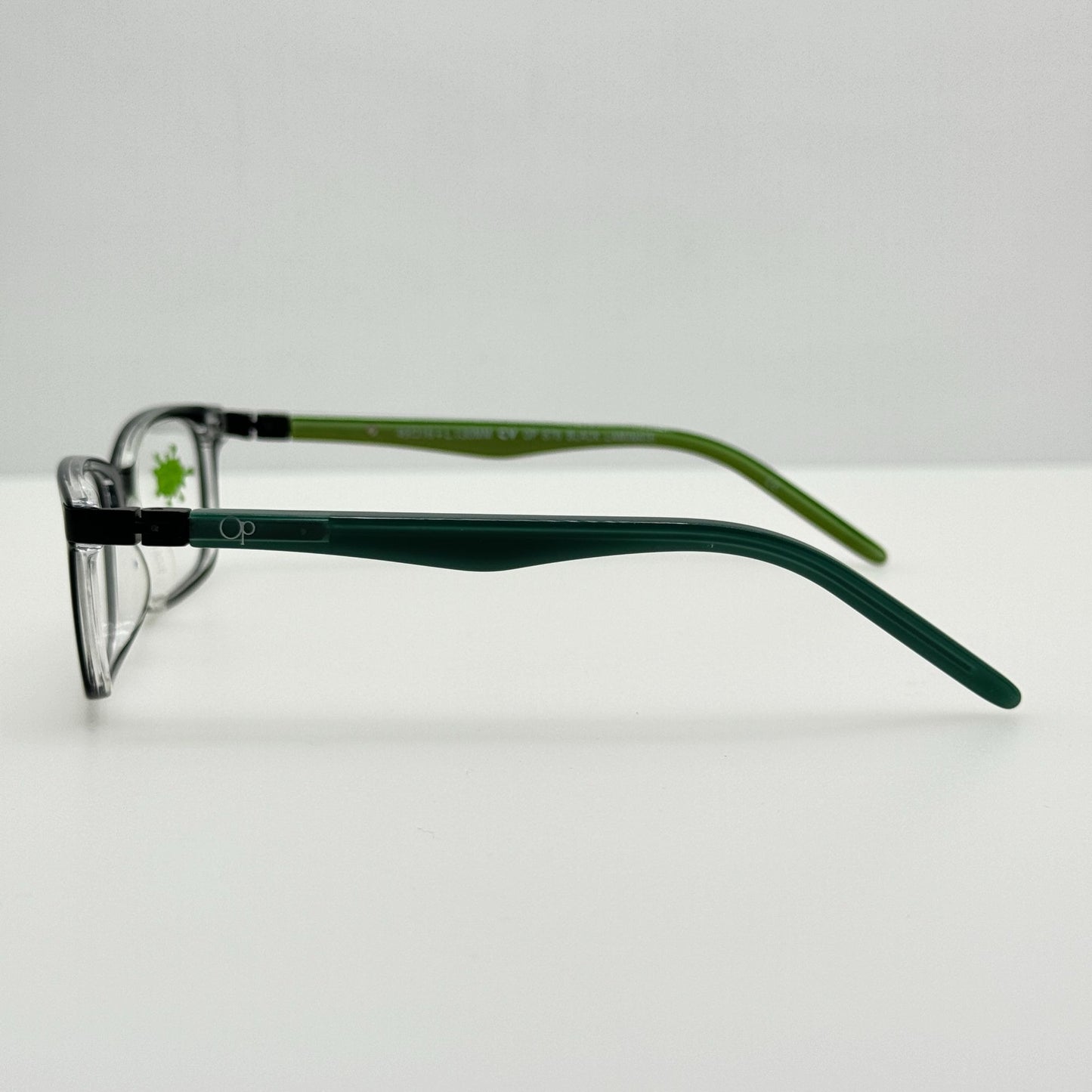 Ocean Pacific Eyeglasses Eye Glasses Frames OP 876 Black Laminate 49-16-130