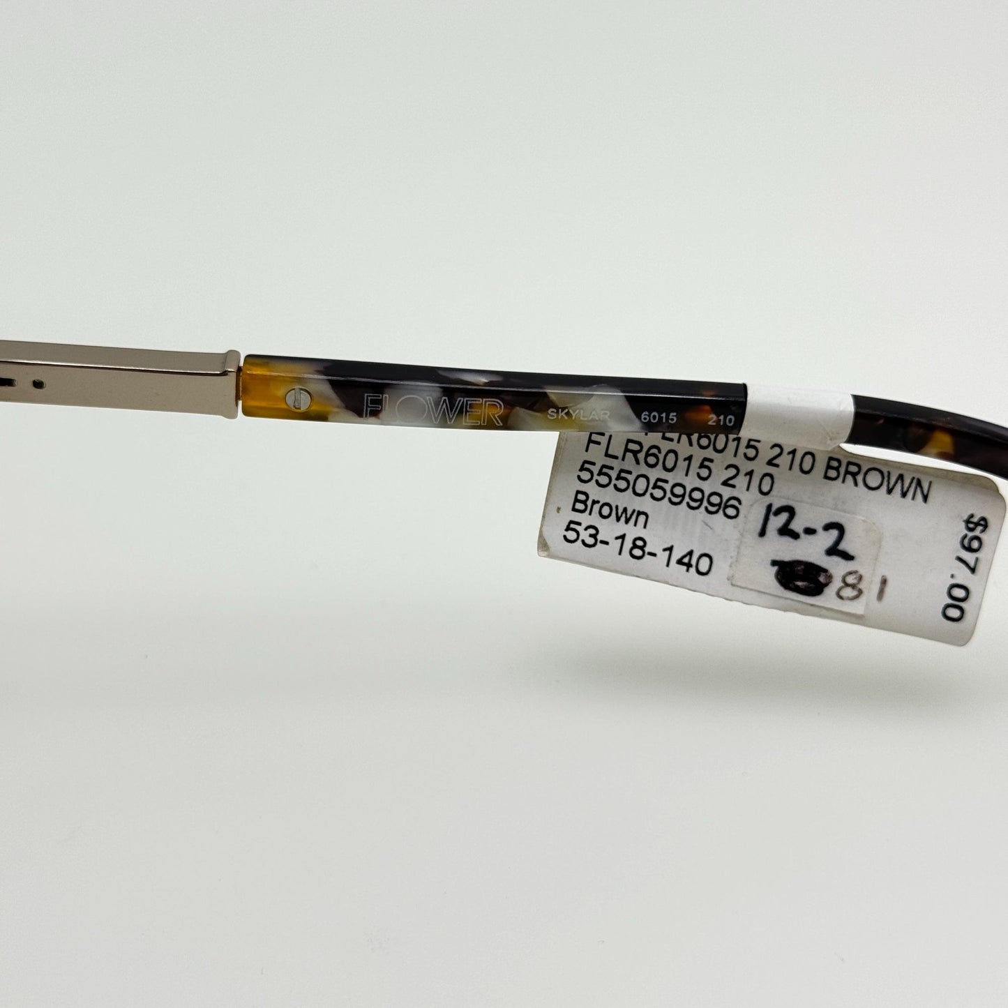 Flower Eyeglasses Eye Glasses Frames 6015 210 53-18-140
