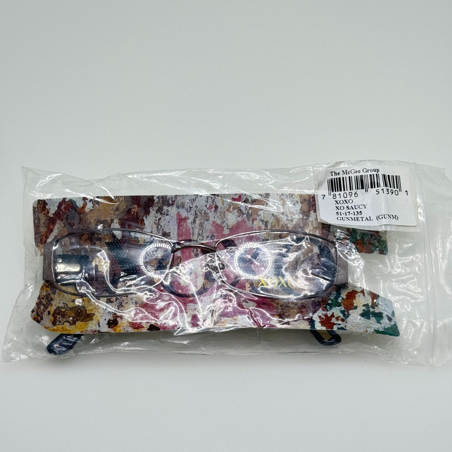 XOXO Eyeglasses Eye Glasses Frames Saucy Gunmetal 51-17-135