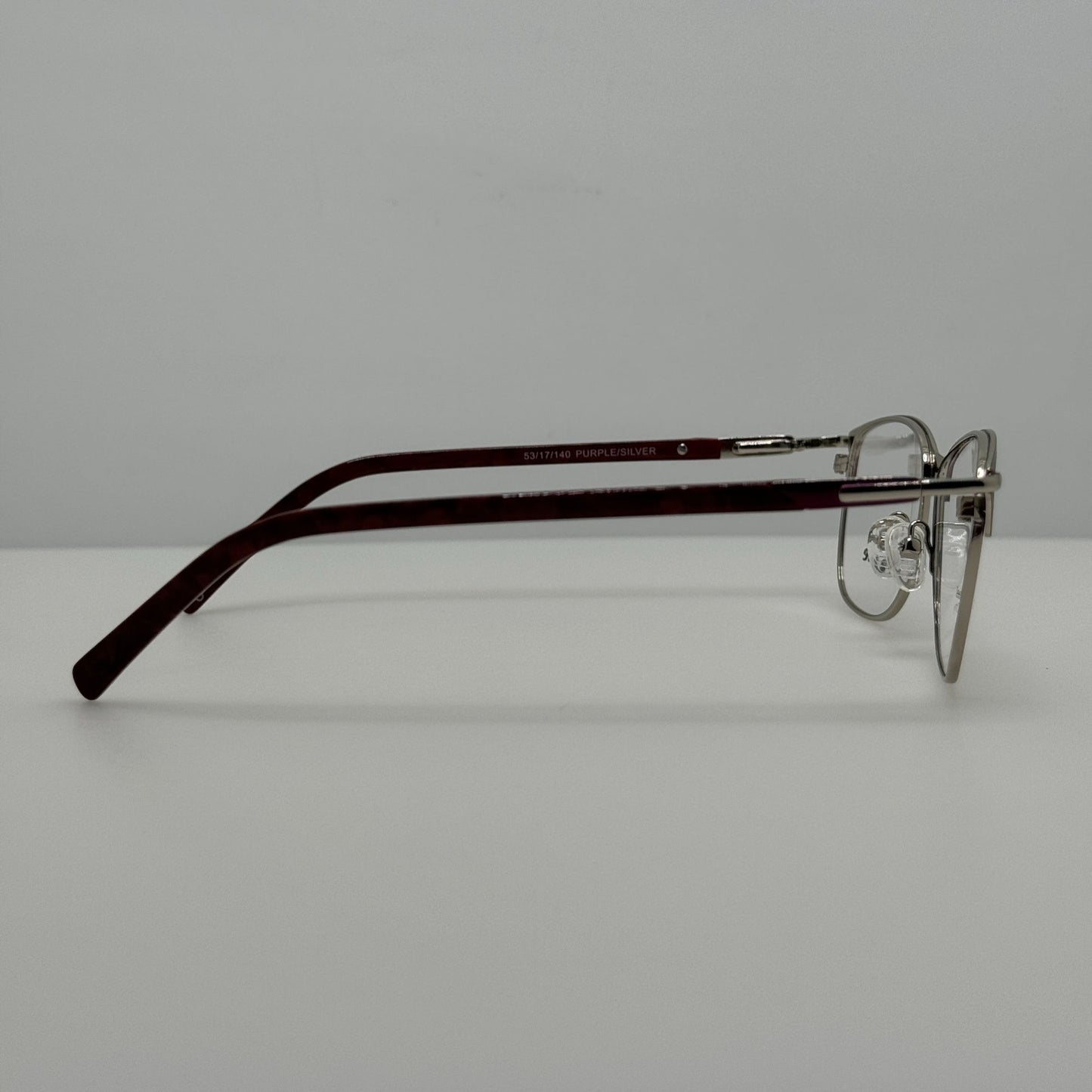 Marie Claire Eyeglasses Eye Glasses Frames 6270 Purple Silver 53-17-140