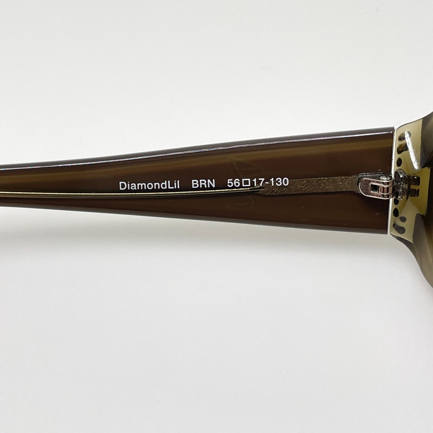Jonathan Cate Sunglasses Diamond Lil BRN 56-17-130