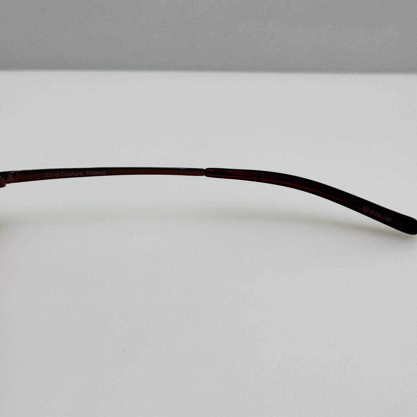 Cli-o Couture Eyeglasses Eye Glasses Frames CC-004 Plum 52-16-130