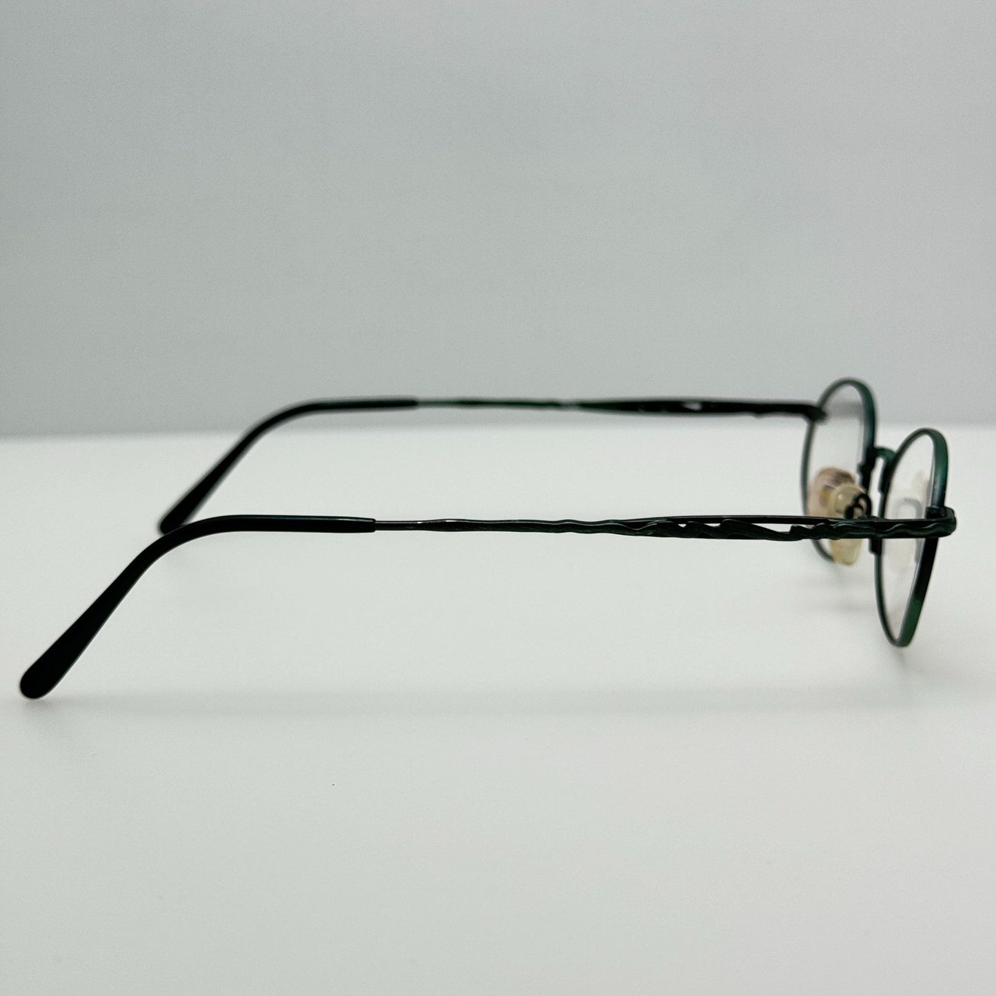 Tura Eyeglasses Eye Glasses Frames 893 GRN Textures Japan 49-19-140