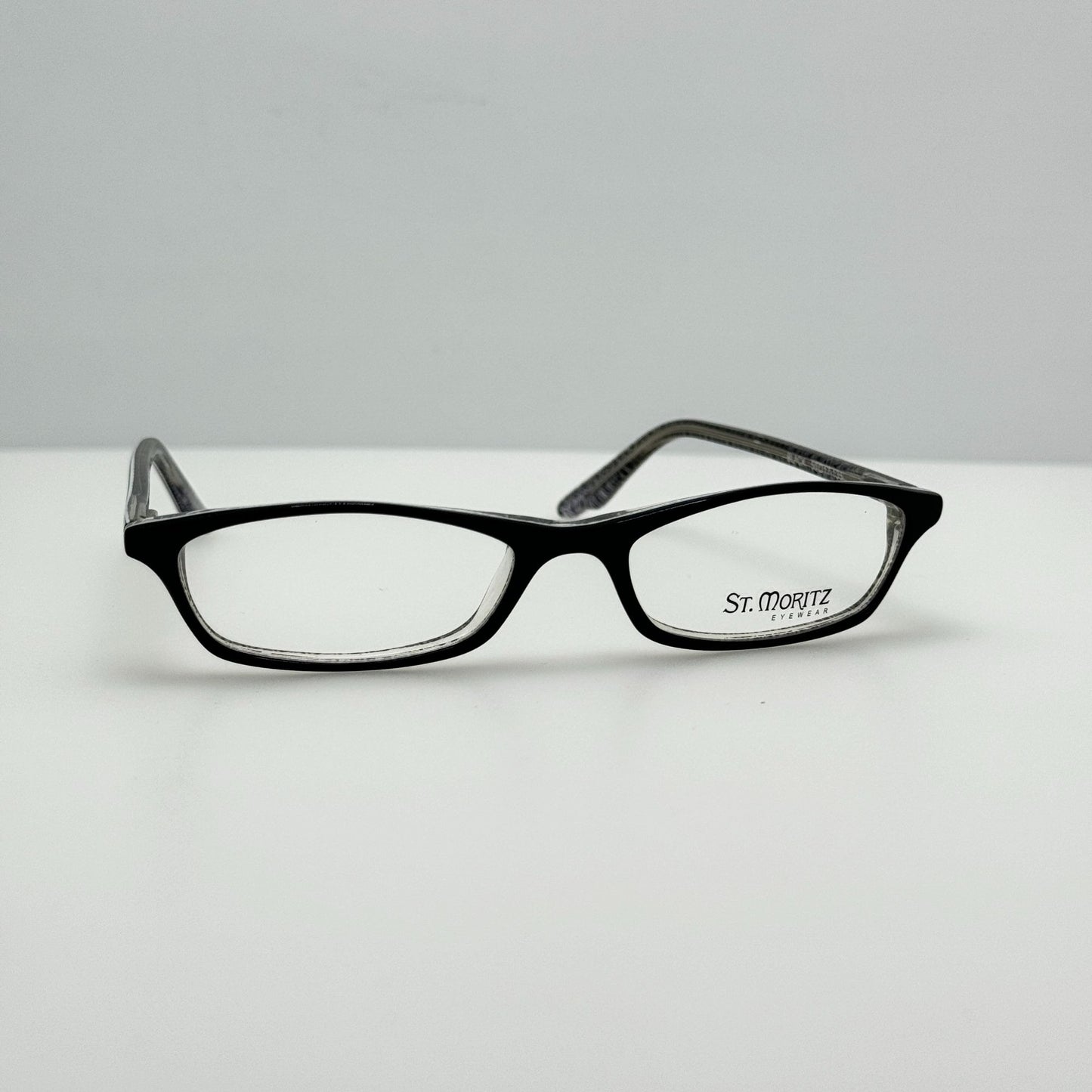 St Moritz Eyeglasses Eye Glasses Frames Cyber Z4 Black 50-17-135