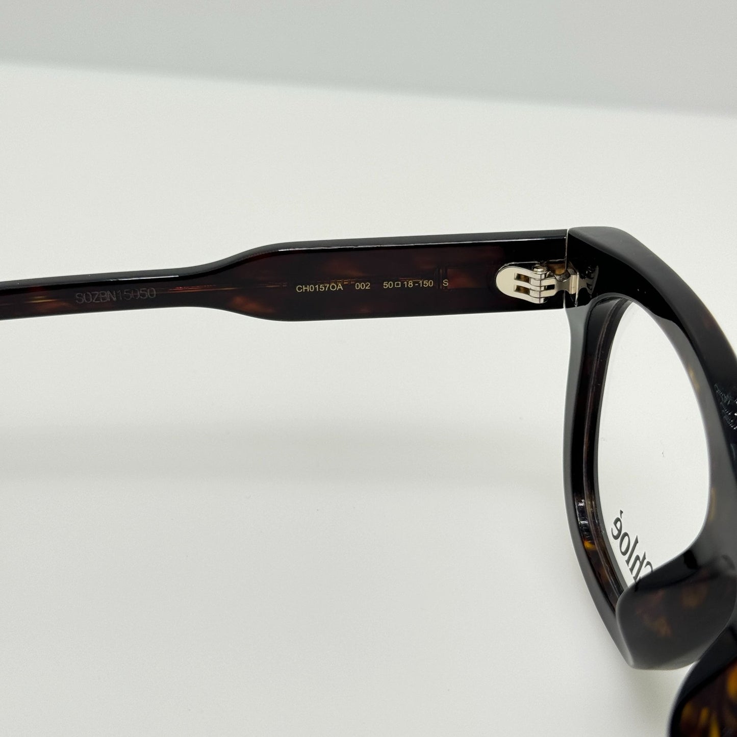Chloe Eyeglasses Eye Glasses Frames CH0157OA 002 50-18-150 Italy