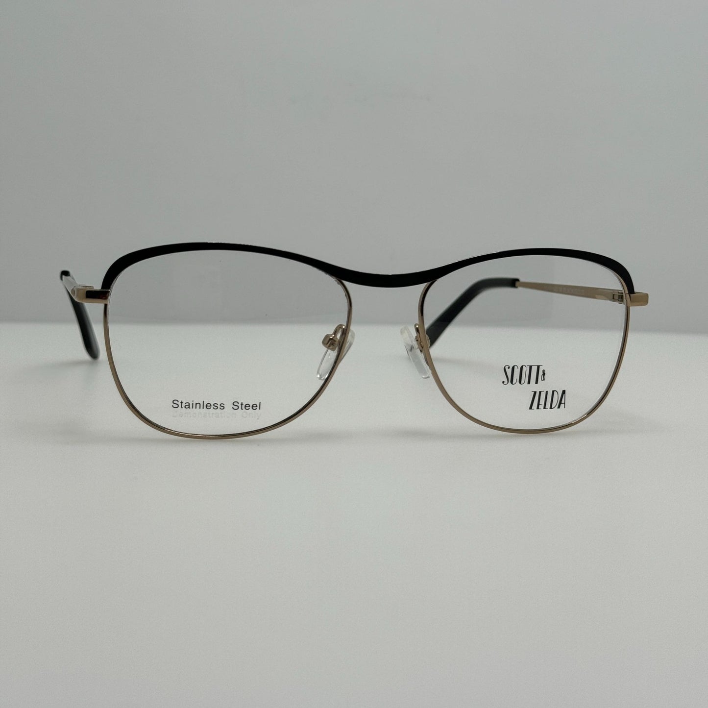 Scott & Zelda Eyeglasses Eye Glasses Frames 7451 Black Gold 55-17-142