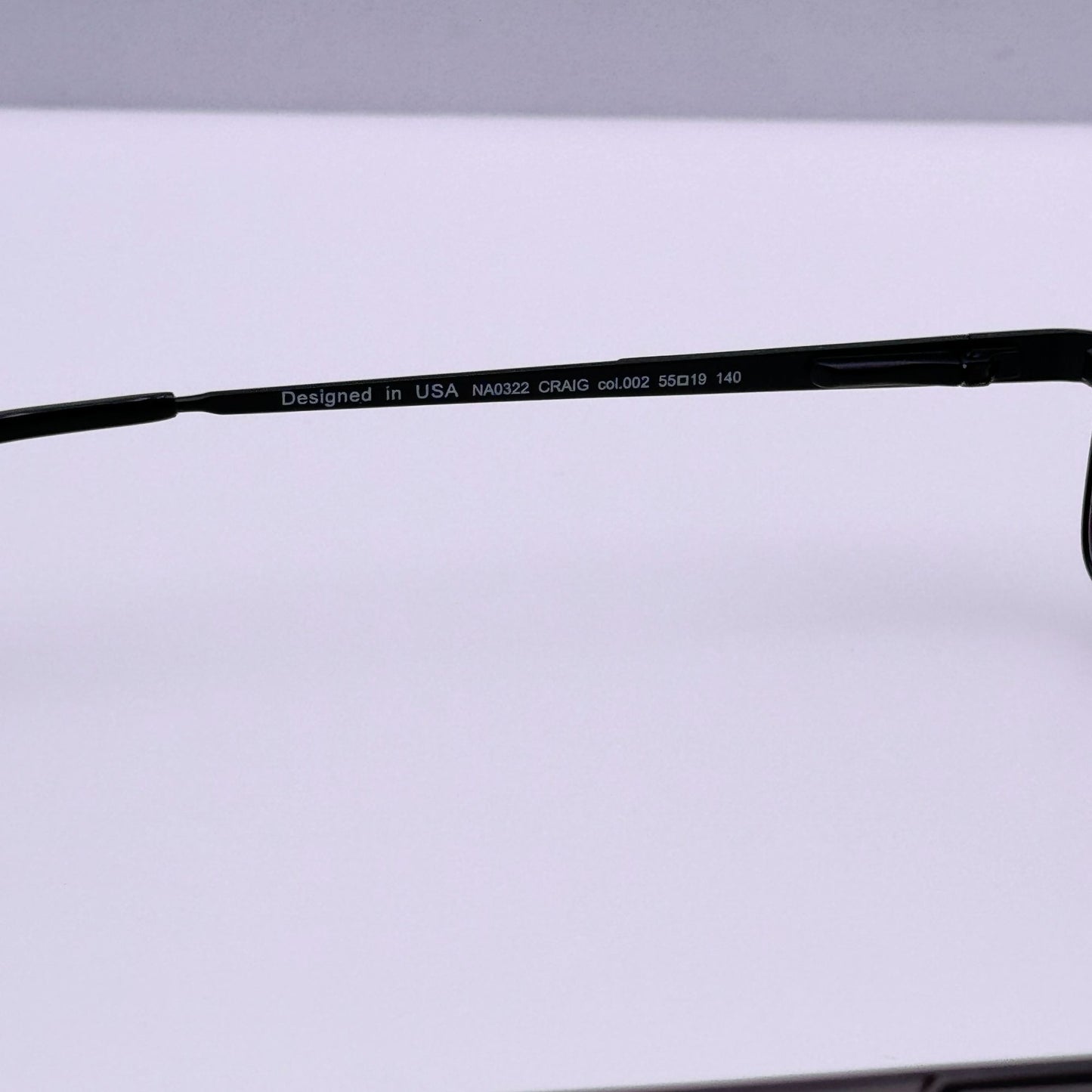 National Eyeglasses Eye Glasses Frames NA0322 Craig 002 55-19-140 Marcolin