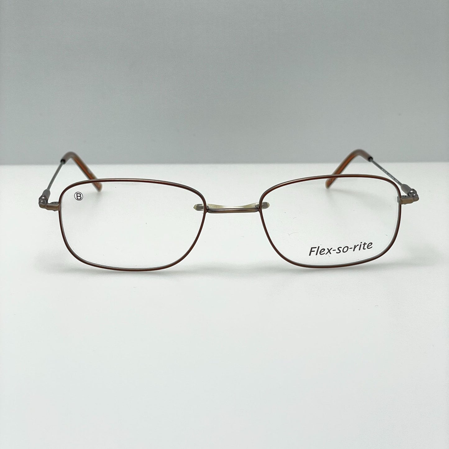 Flex Tek 540 Eyeglasses Eye Glasses Frames Air Flex 502 Brown Gold 52-19