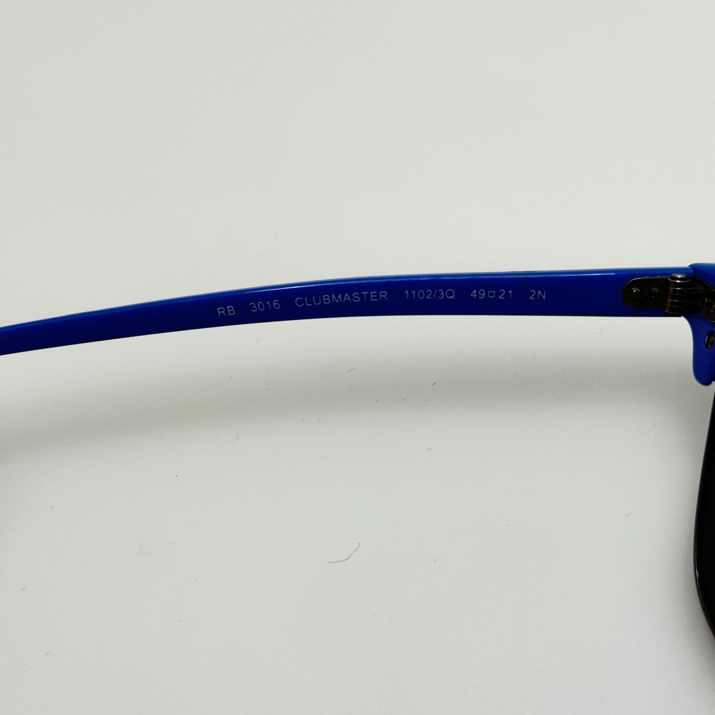 Ray Ban Sunglasses RB 3016 Clubmaster 1102/3Q 49-21 Italy