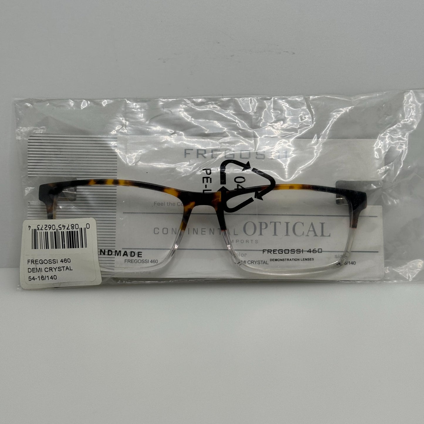 Fregossi Eyewear Eyeglasses Eye Glasses Frames 460 Demi Crystal 54-16-140