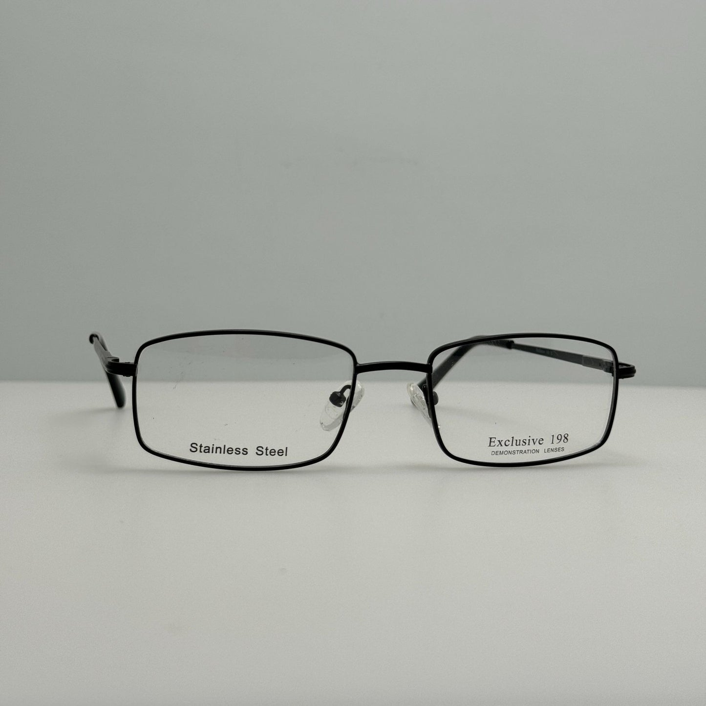 Exclusive Eyeglasses Eye Glasses Frames 198 Matte Black 53-19-140