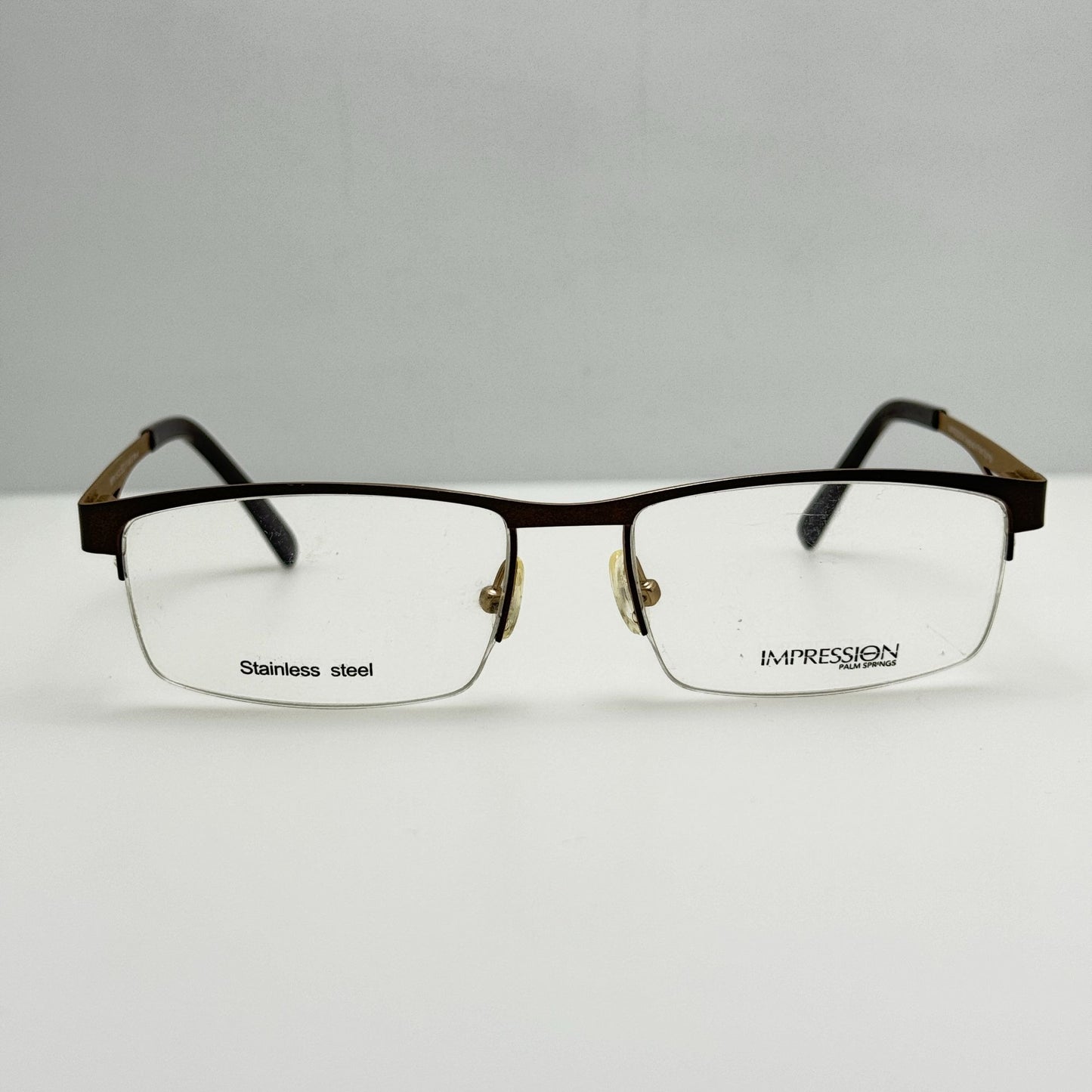 Impression Eyeglasses Eye Glasses Frames IMPM-15-03 Brown 55-17-140