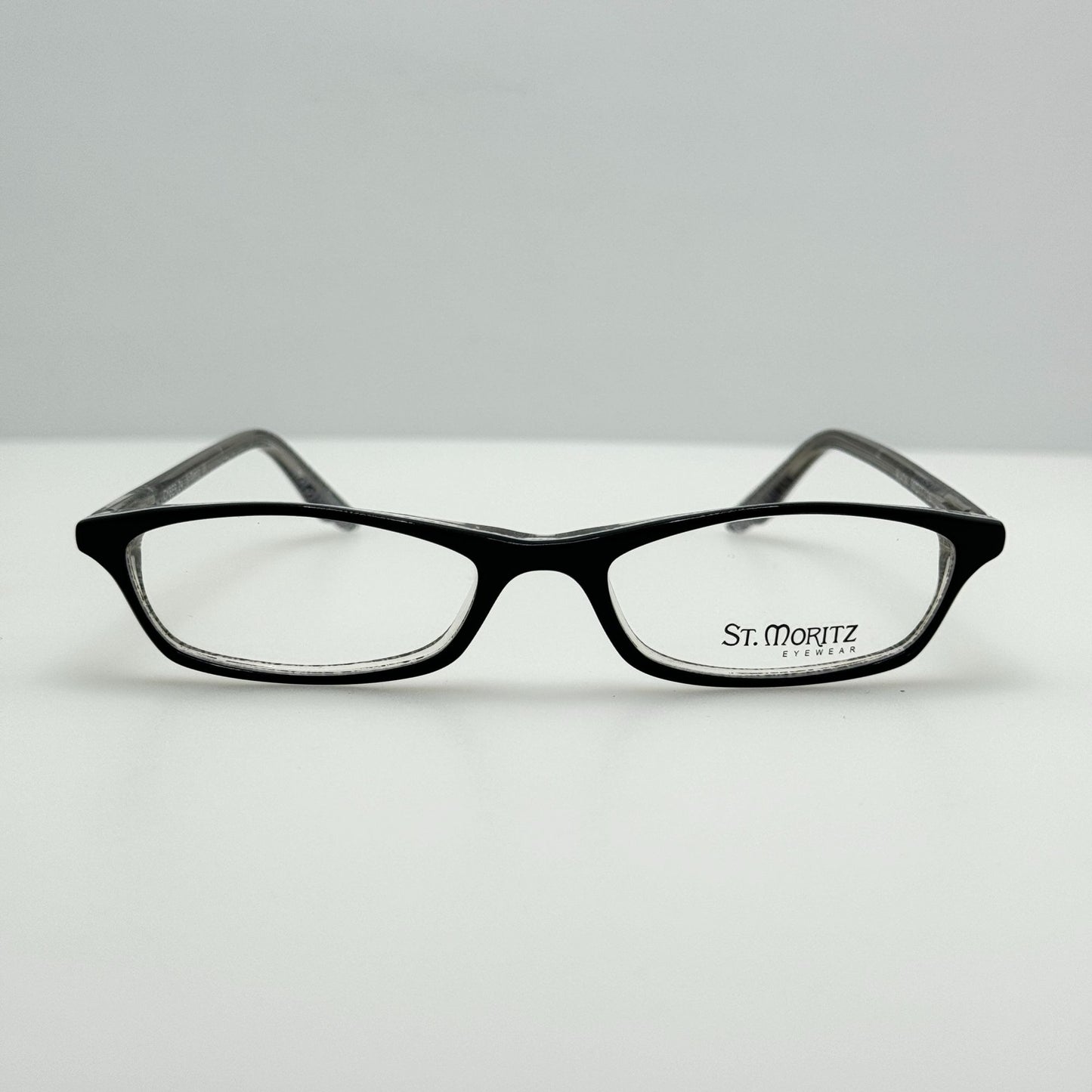 St Moritz Eyeglasses Eye Glasses Frames Cyber Z4 Black 50-17-135