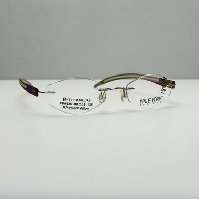 Free Form Eyeglasses Eye Glasses Frames FFA 436 48-18-135