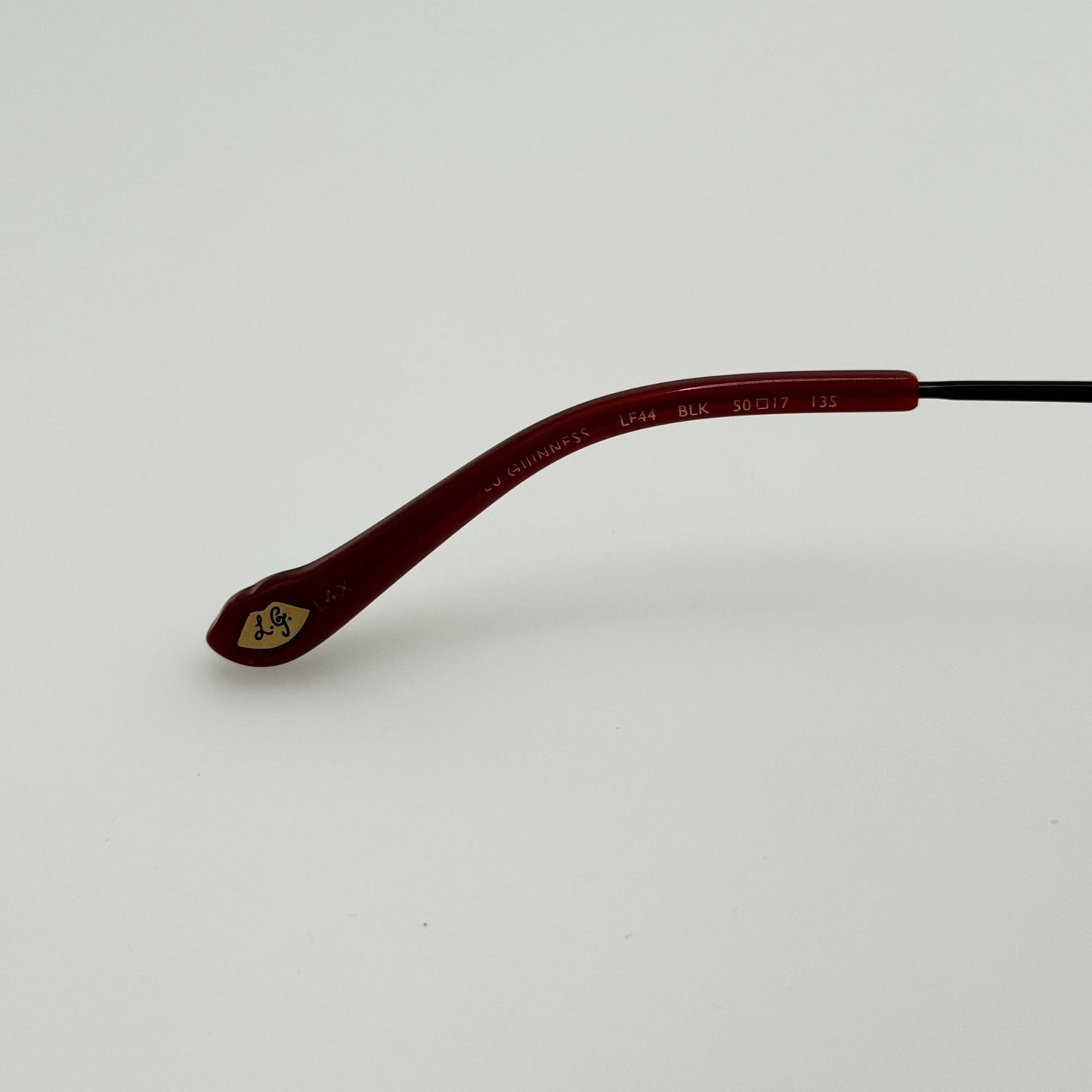 Lulu Guinness Eyeglasses Eye Glasses Frames LF44 BLK 50-17-135