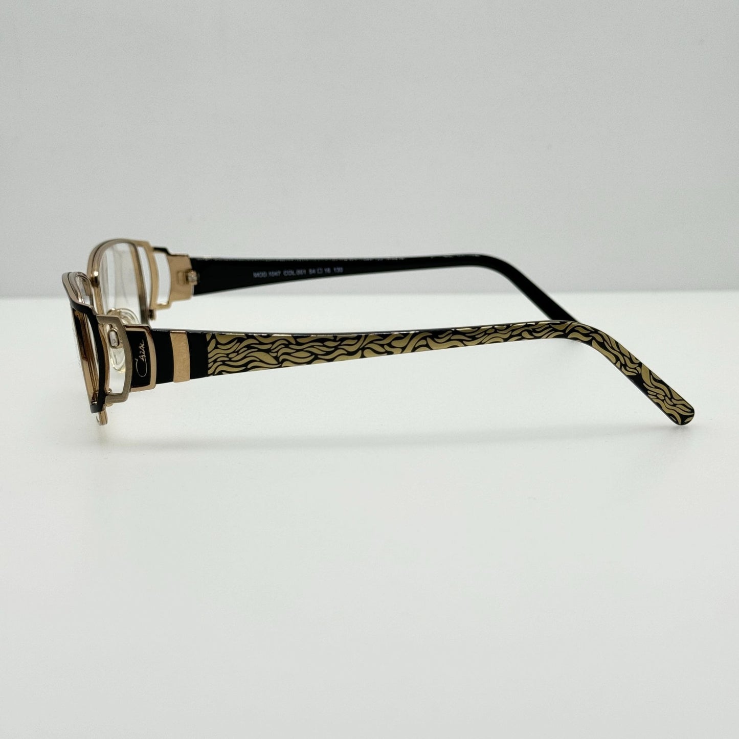 Cazal Eyeglasses Eye Glasses Frames 1047 Col 001 Germany 54-16-130