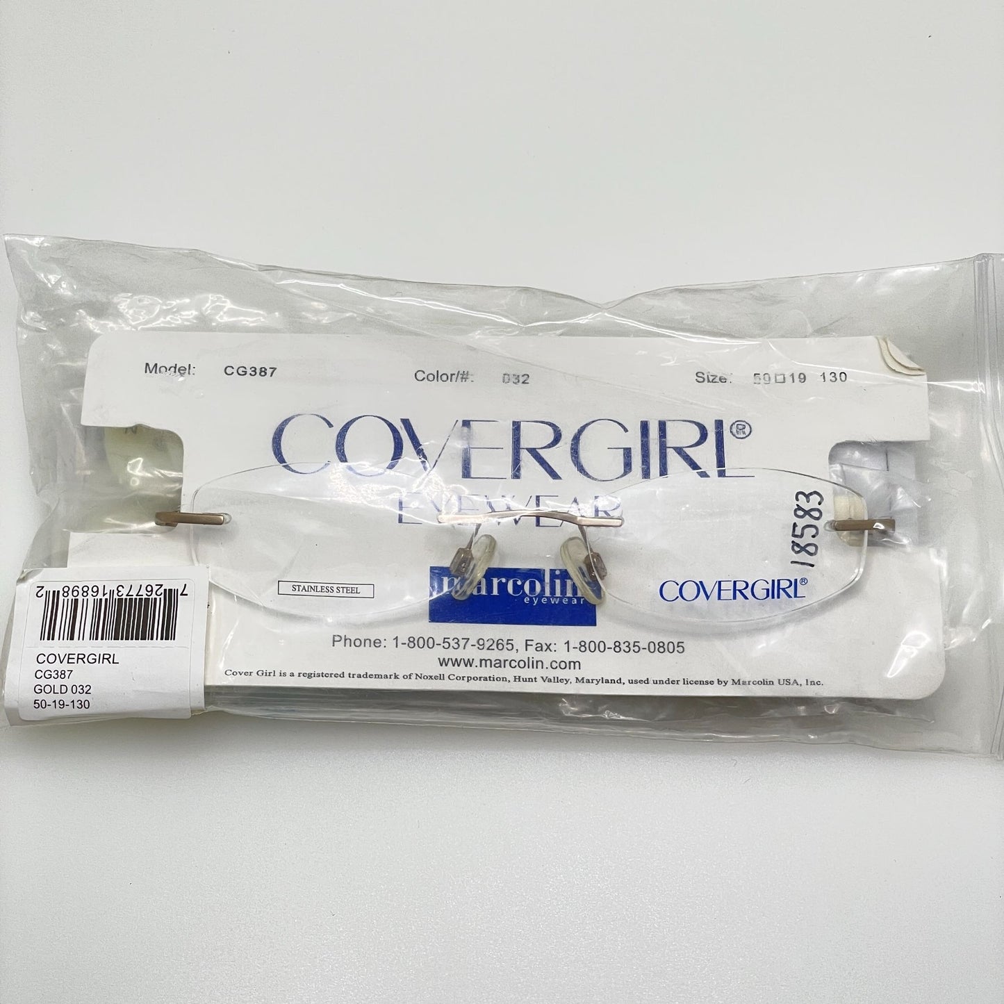 Covergirl Cover Girl Eyeglasses Eye Glasses Frames CG387 032 50-19-130