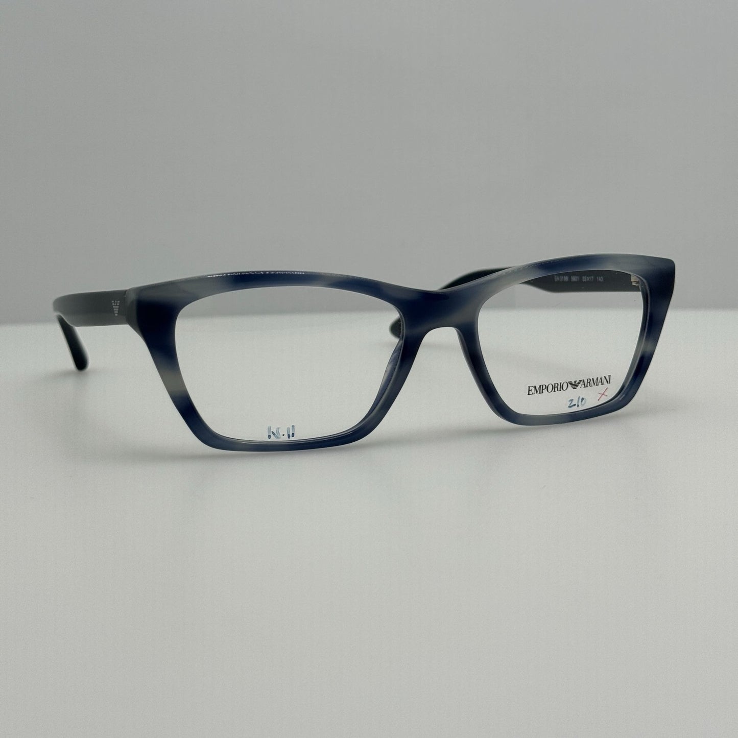 Emporio Armani Eyeglasses Eye Glasses Frames EA 3186 5901 53-17-140