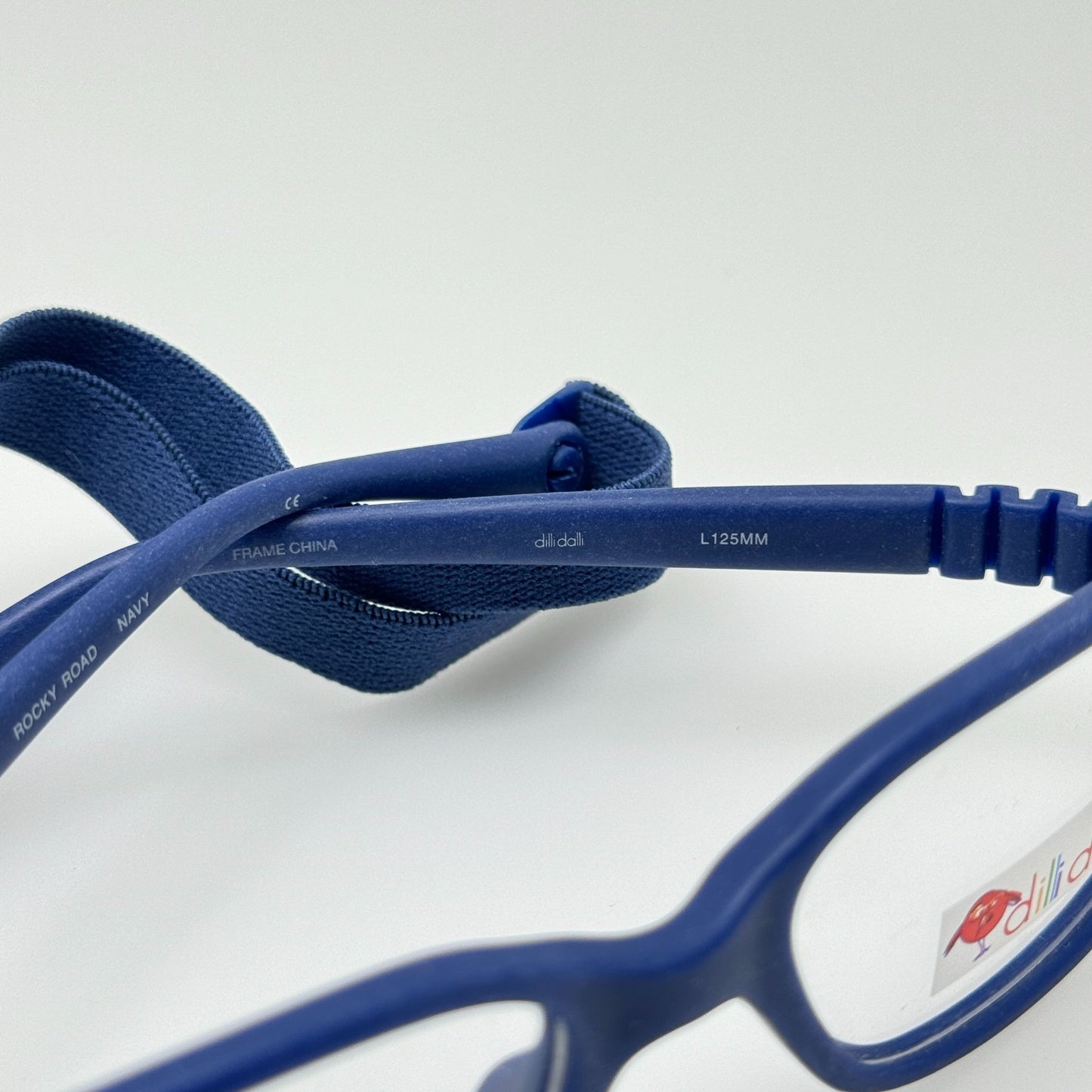 Dilli Dalli Eyeglasses Eye Glasses Frames Rocky Road Navy 48-16-125 Intelliflex
