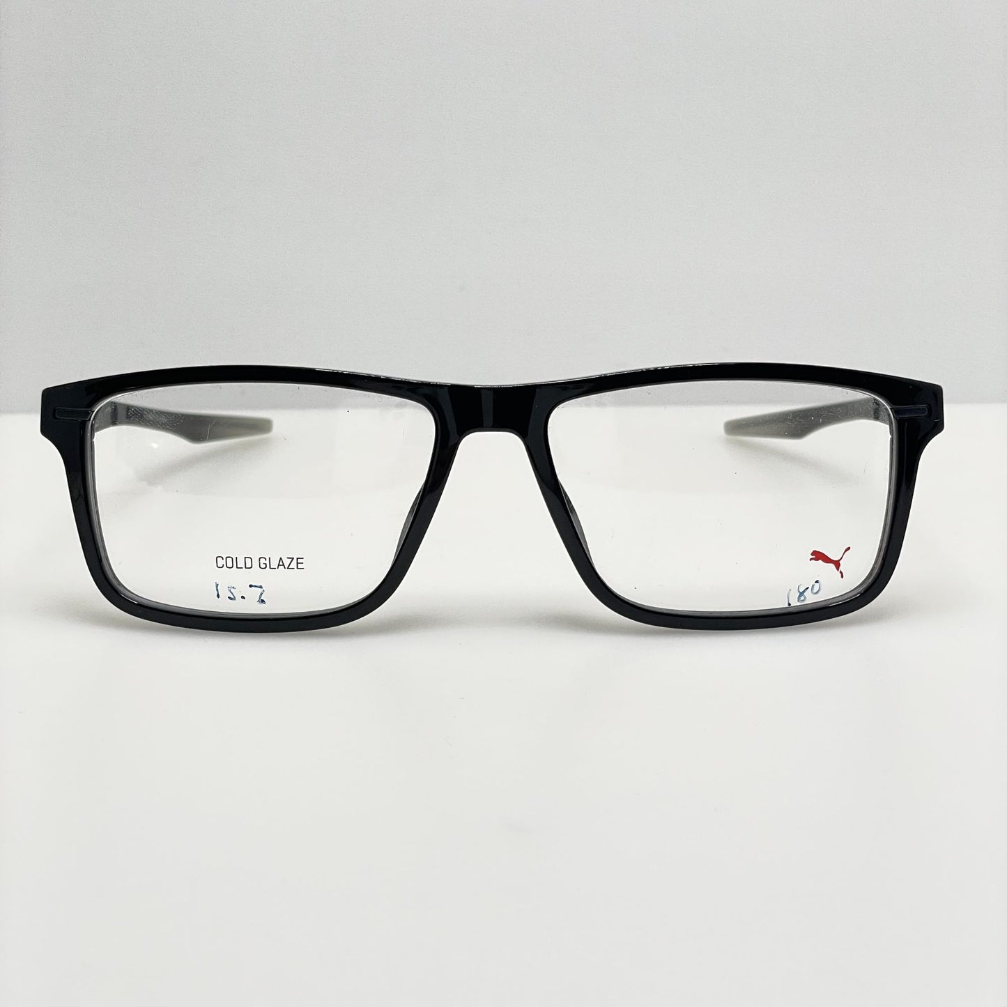 Puma Eyeglasses Eye Glasses Frames PU0300O 001 Black 57-26-145