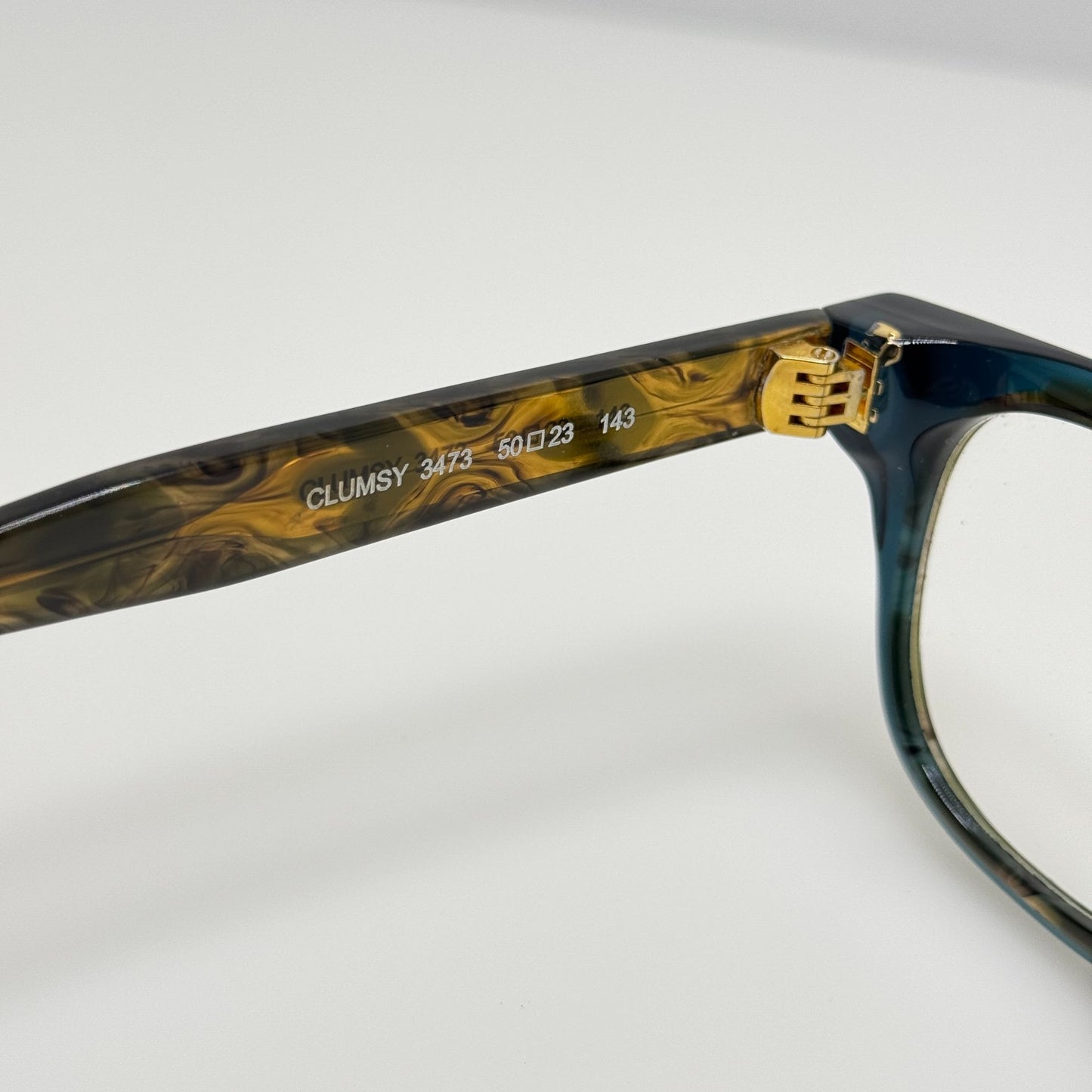 Thierry Lasry Eyeglasses Eye Glasses Frames Clumsy 3473 France W/ Case 50-23-143