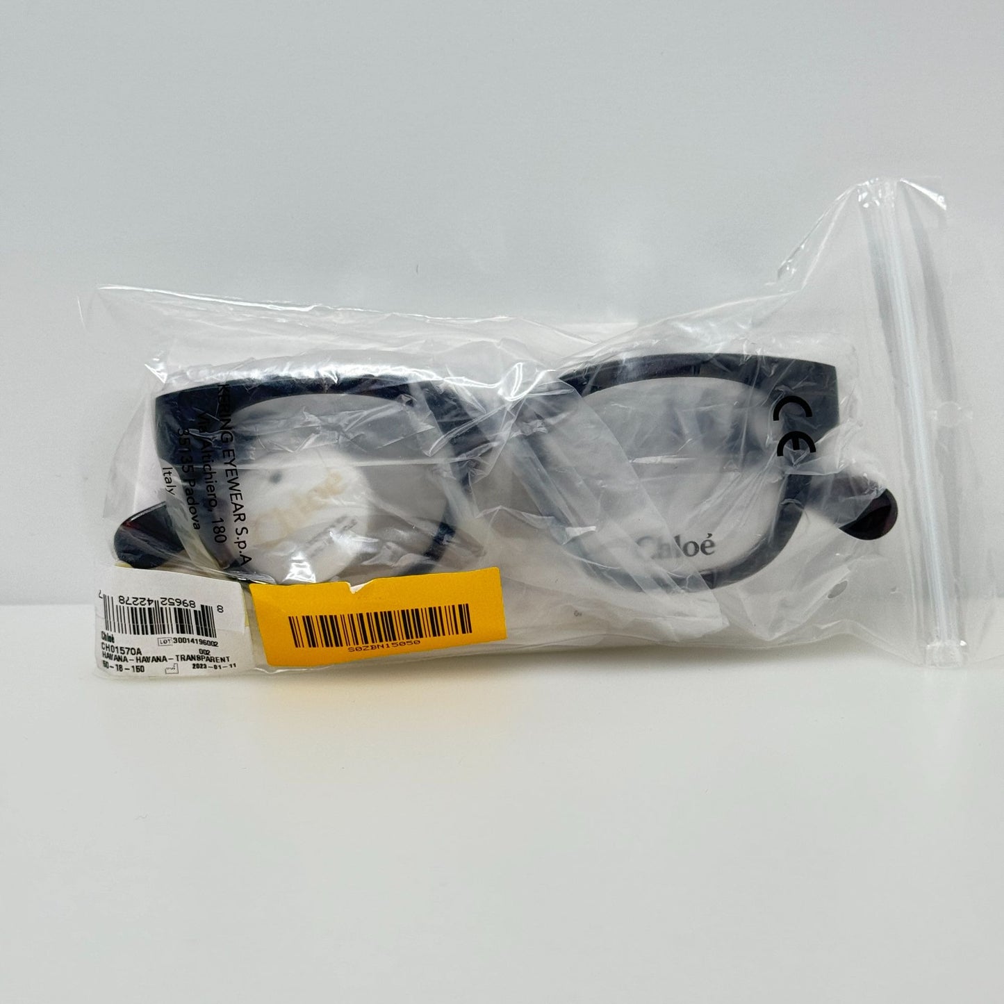 Chloe Eyeglasses Eye Glasses Frames CH0157OA 002 50-18-150 Italy