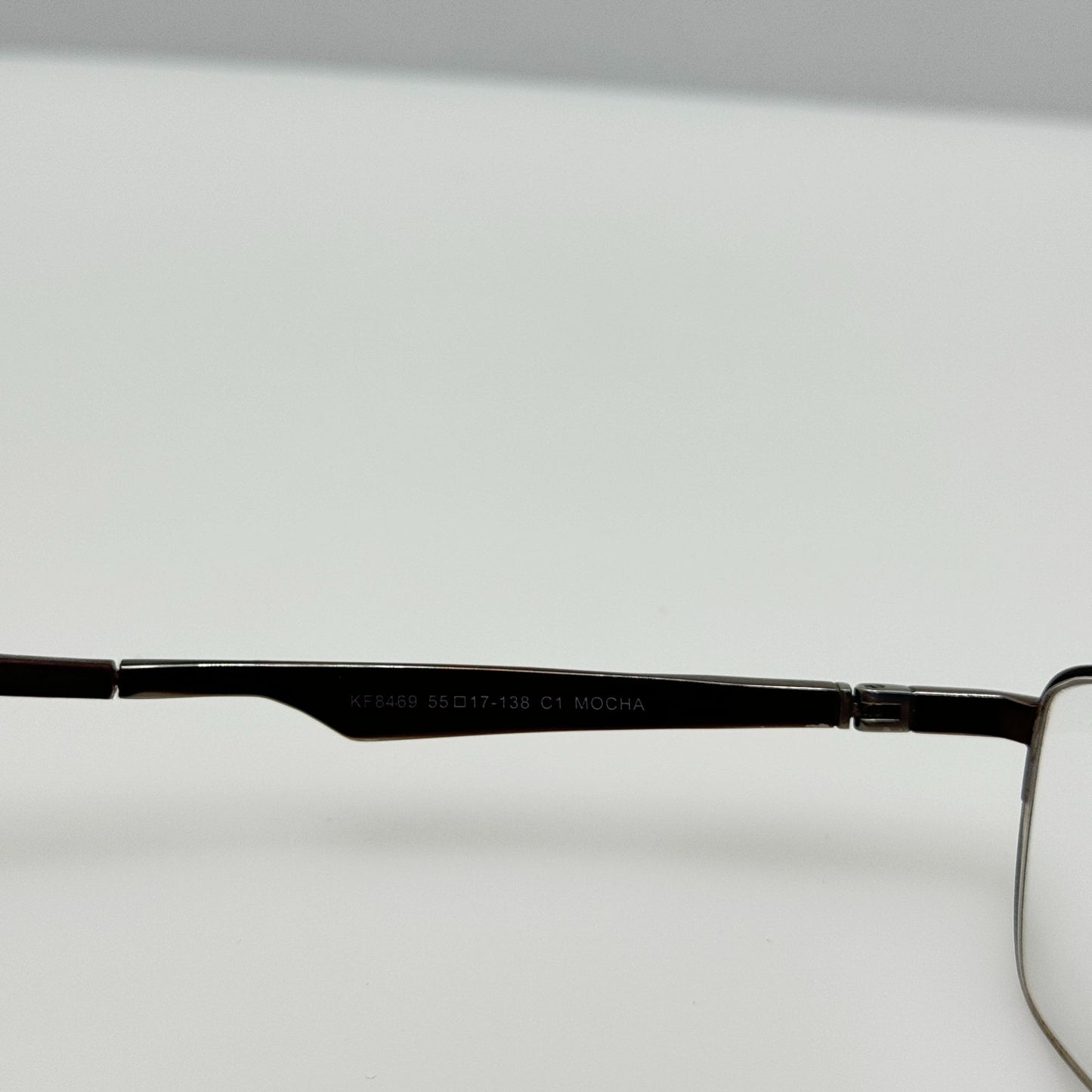 Konishi Eyeglasses Eye Glasses Frames KF 8469 C1 Mocha Japan Titanium 55-17-138