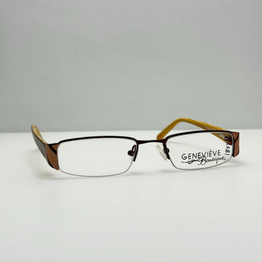 Genevieve Eyeglasses Eye Glasses Frames Honesty Brown 49-18-135