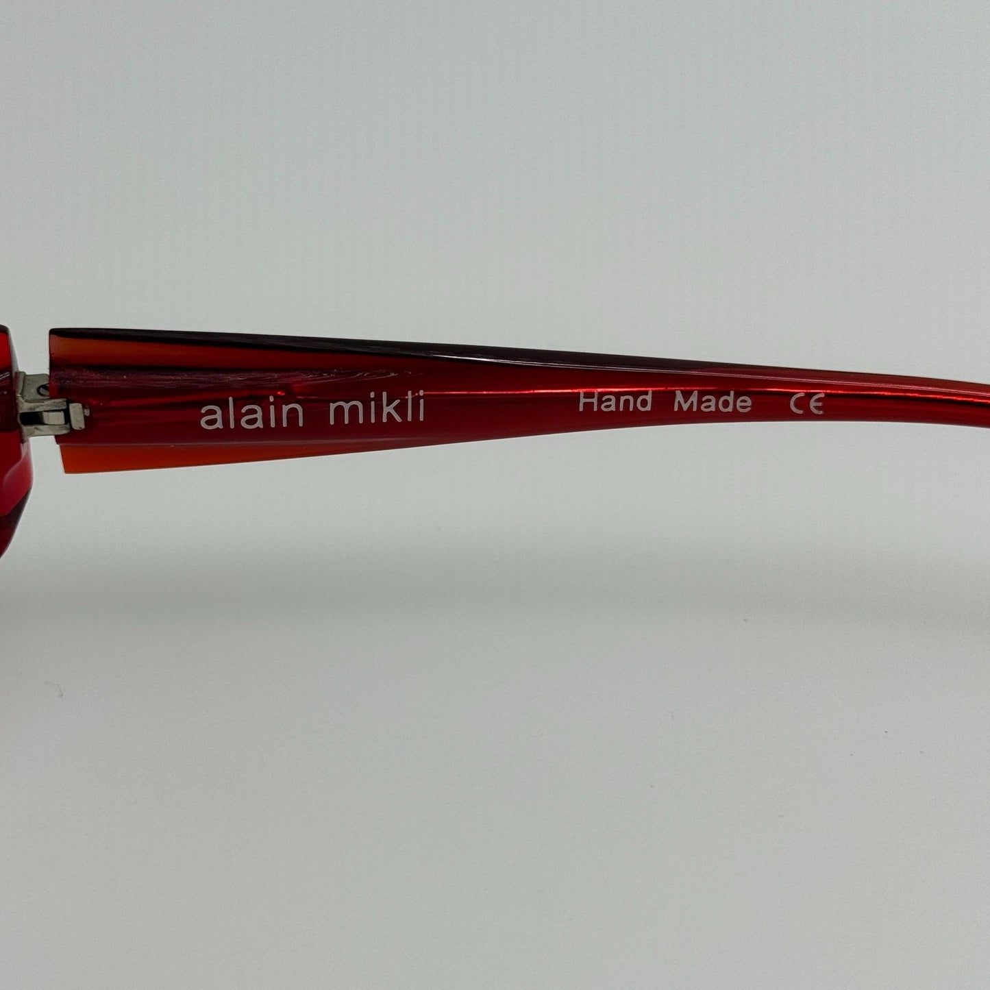 Alain Mikli Eyeglasses Eye Glasses Frames A0636 13 Red 52-16-135