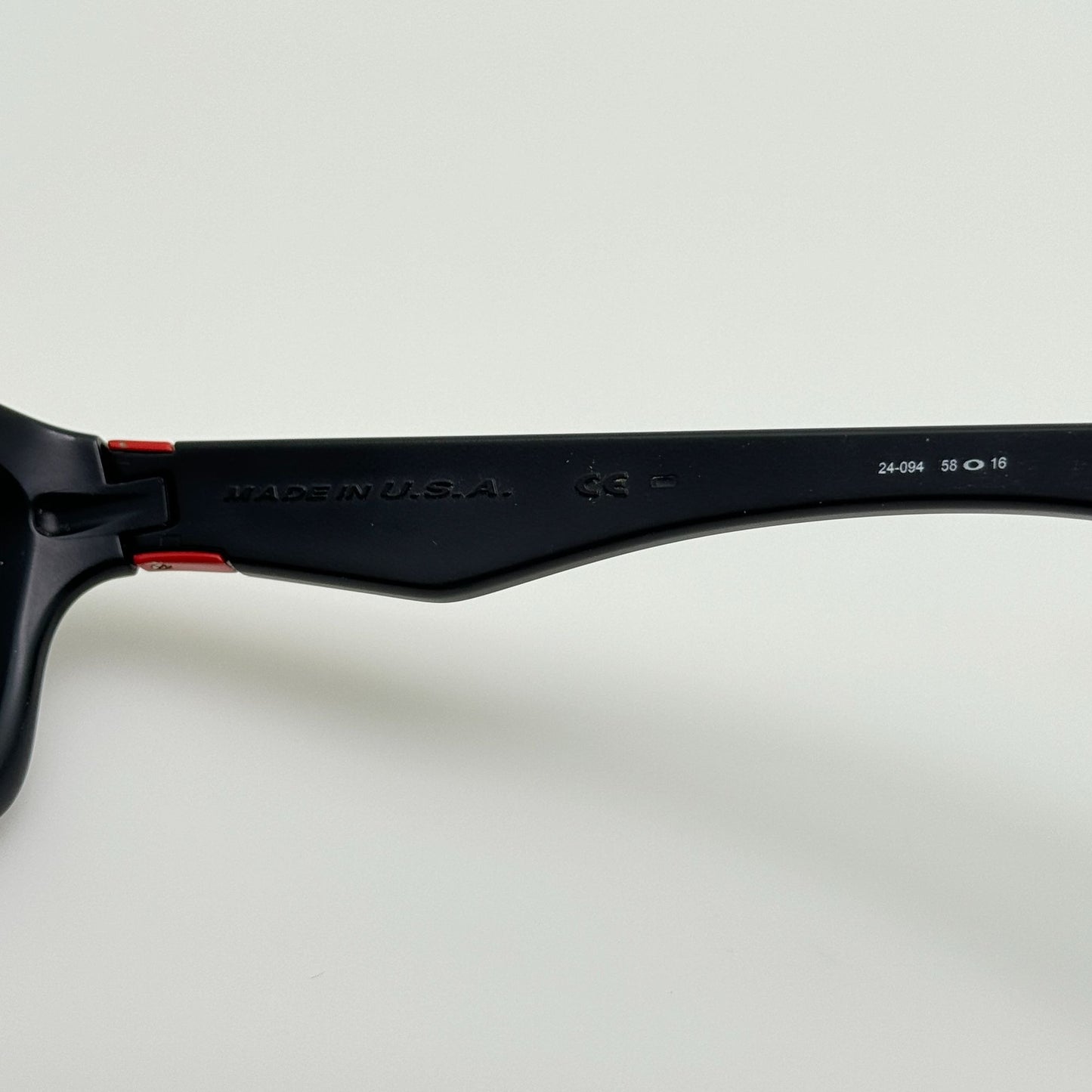 Oakley Sunglasses 24-094 Jupiter 58-16 Ducati Red Black RARE