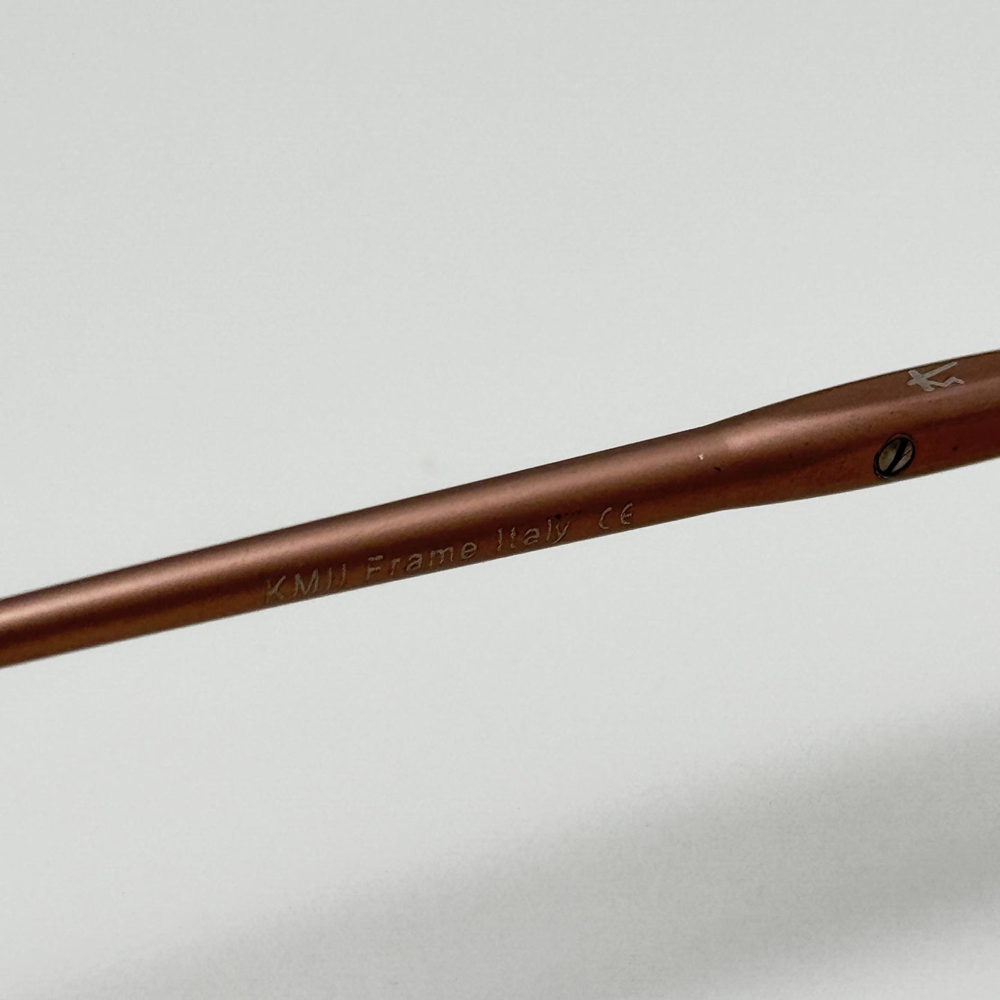 Kristopher Michael Eyeglasses Eye Glasses Frames KM50 KMII BRN Italy 47-20-138