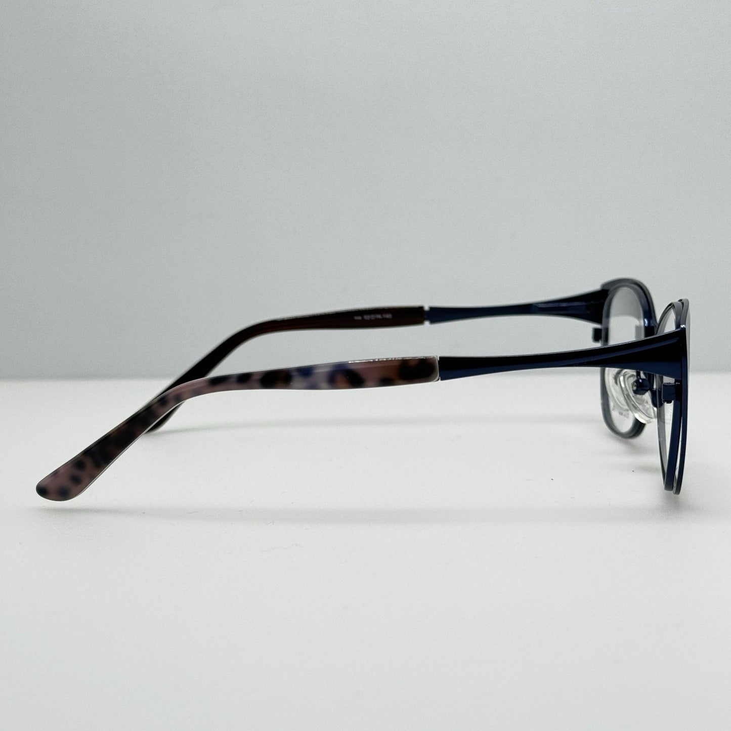 DiCaprio Eyeglasses Eye Glasses Frames DC 129 Capri Ink 52-16-140