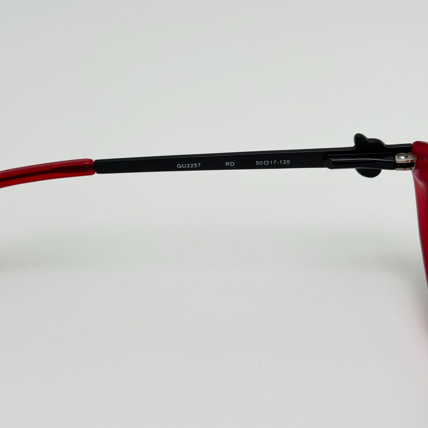 Guess Eyeglasses Eye Glasses Frames GU2257 RD 50-17-135