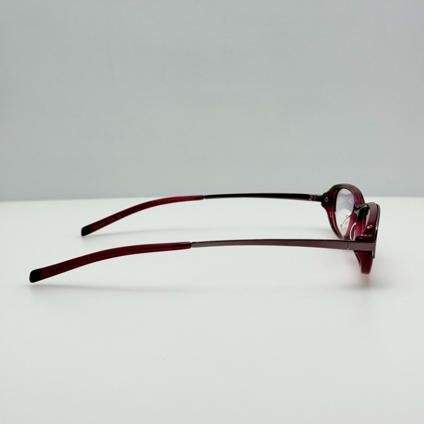 Cli-o Couture Eyeglasses Eye Glasses Frames CC-004 Plum 52-16-130