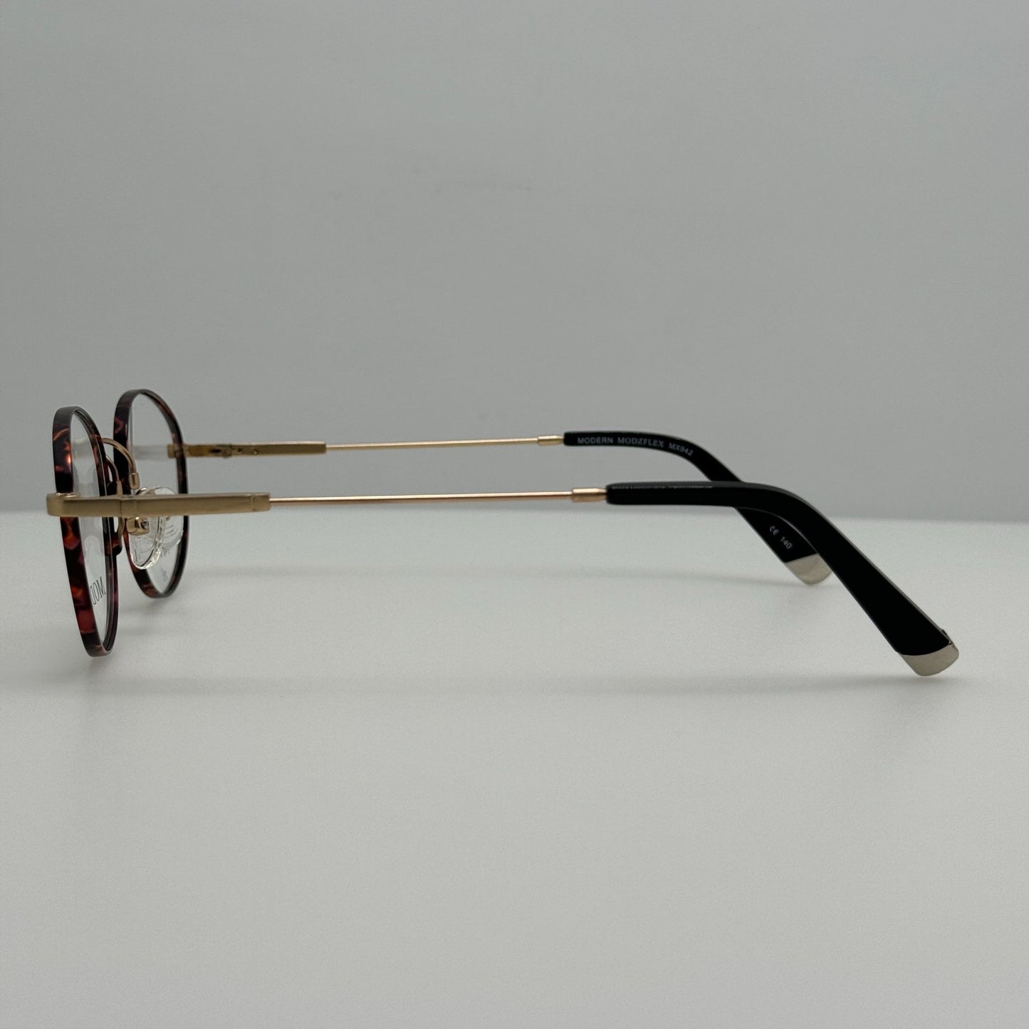 Modzflex Eyeglasses Eye Glasses Frames MX942 Tortoise Antique Gold 49-20-140