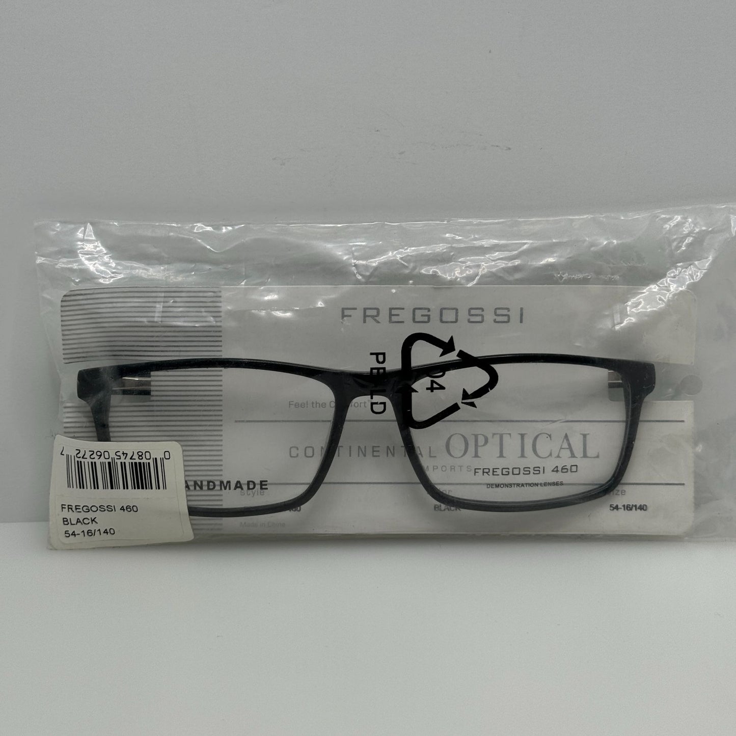 Fregossi Eyewear Eyeglasses Eye Glasses Frames 460 Black 54-16-140