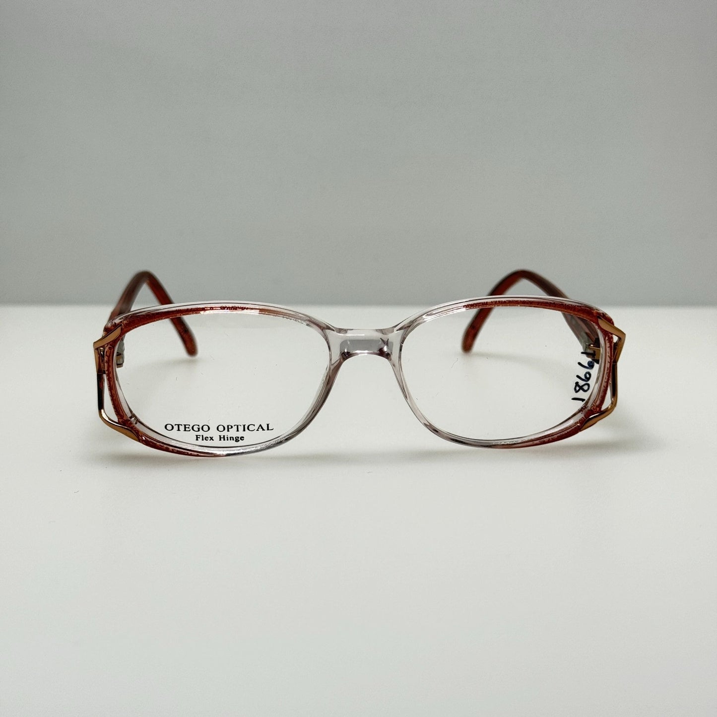 Otego Optical Eyeglasses Eye Glasses Frames Irene Flex Fawn Gold 48-17-130