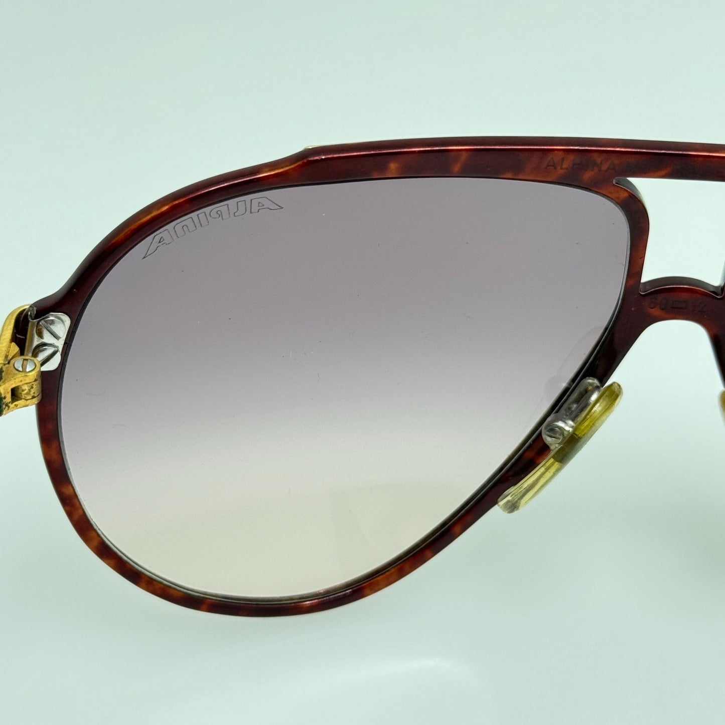 Alpina Sunglasses M1 2266202 W Germany 60-12 Vintage Rare